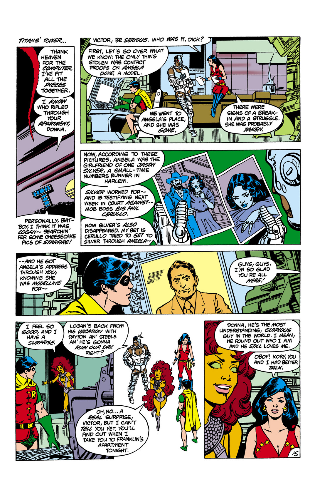 Read online The New Teen Titans (1980) comic -  Issue #16 - 16