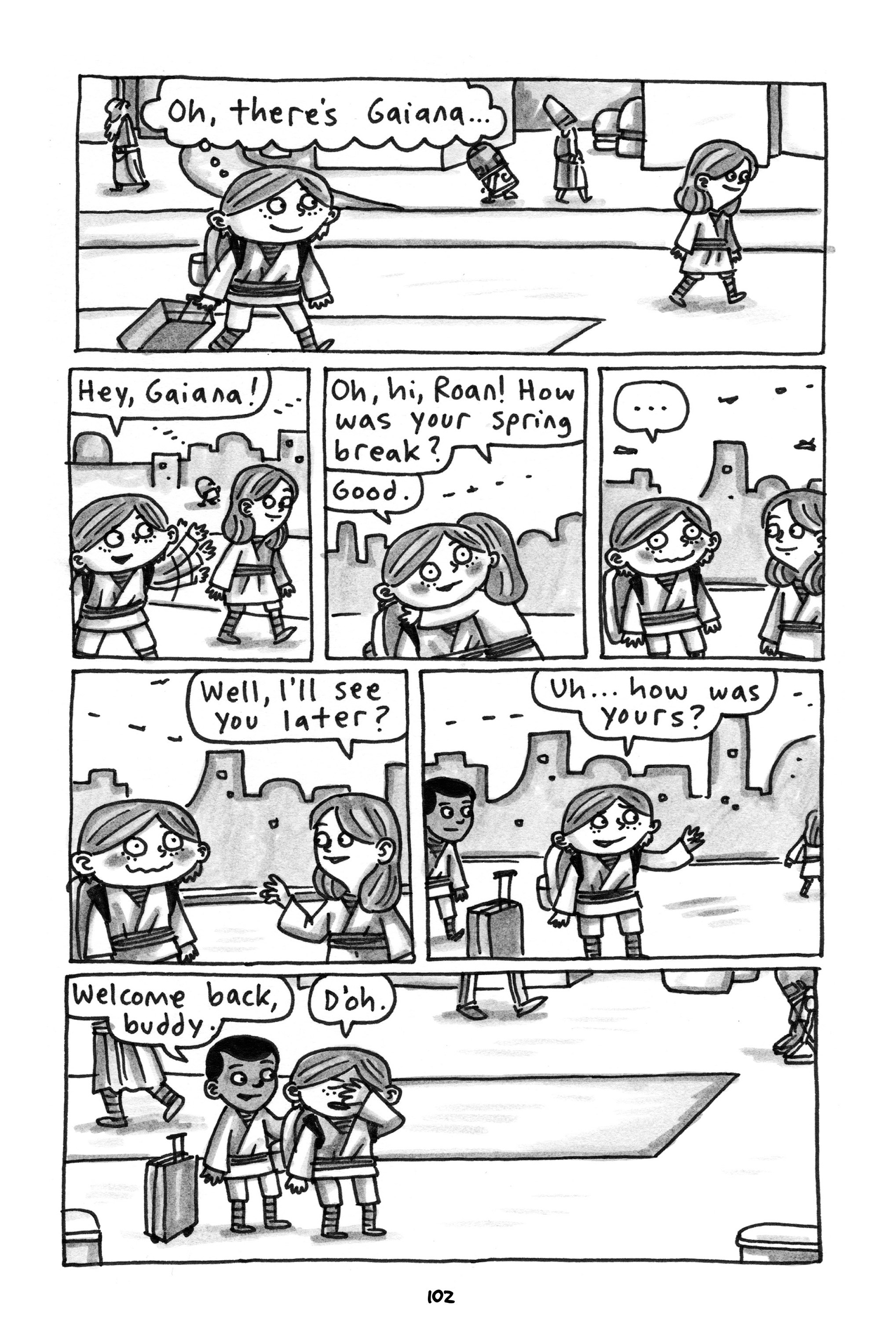 Read online Jedi Academy comic -  Issue # TPB 1 (Part 2) - 5