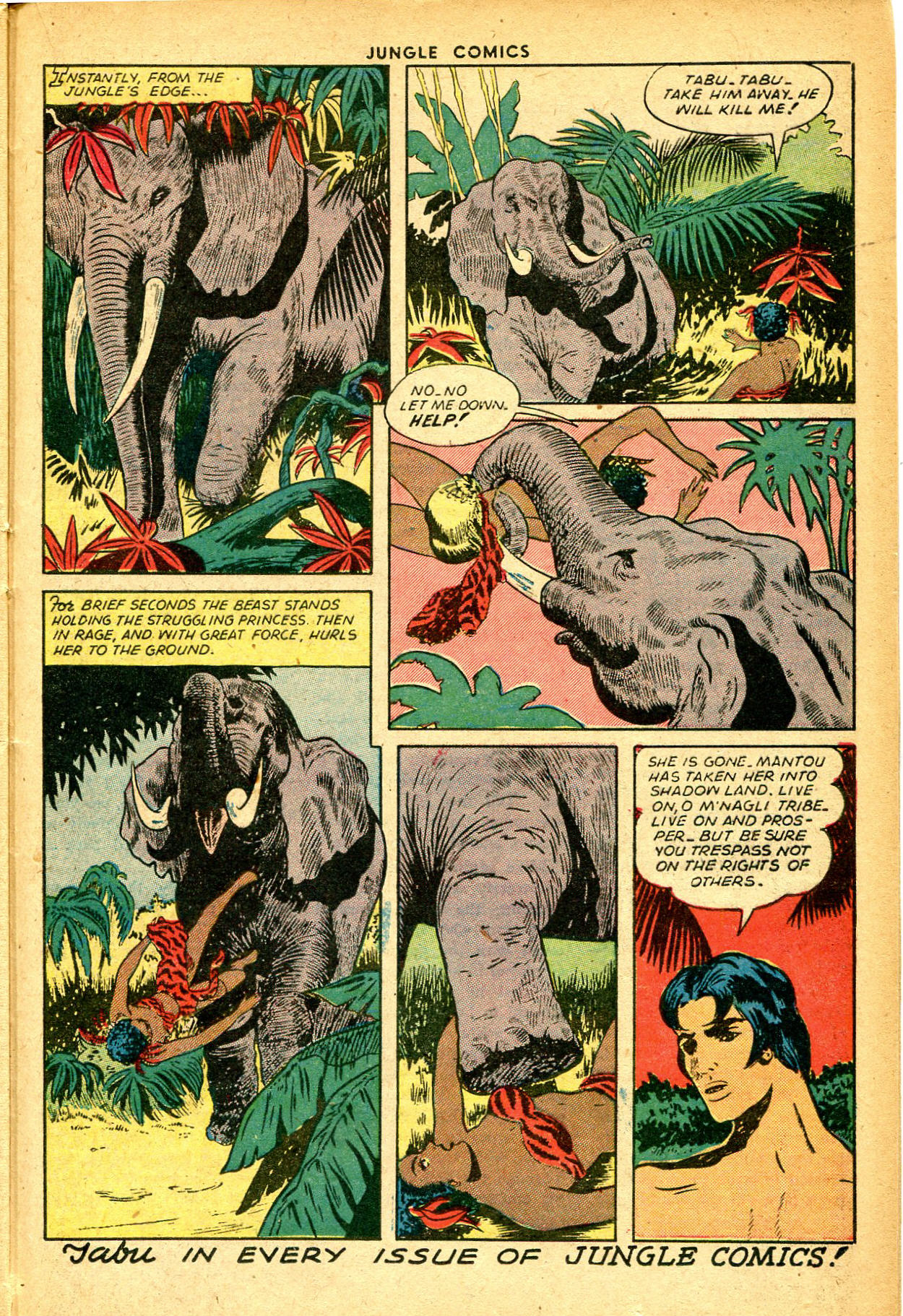 Read online Jungle Comics comic -  Issue #66 - 35