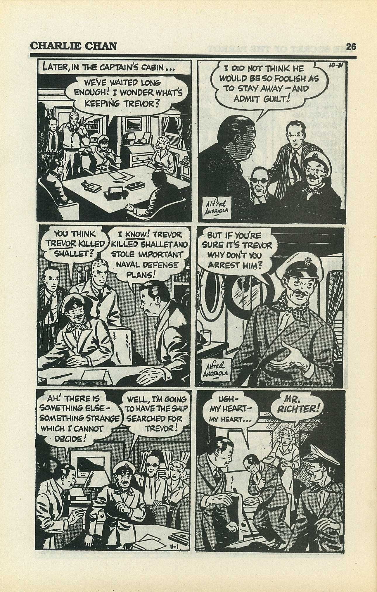 Read online Charlie Chan comic -  Issue #6 - 28