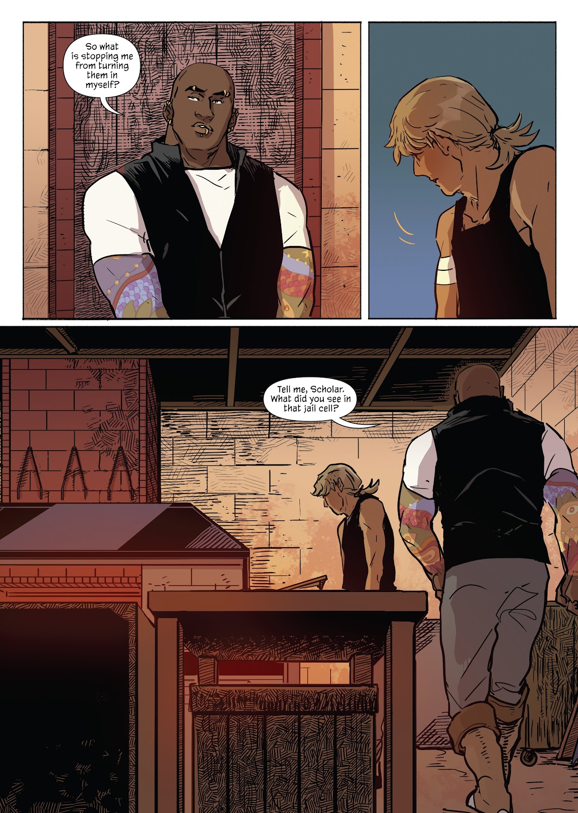 A Spark Within the Forge: An Ember in the Ashes Graphic Novel issue TPB - Page 109