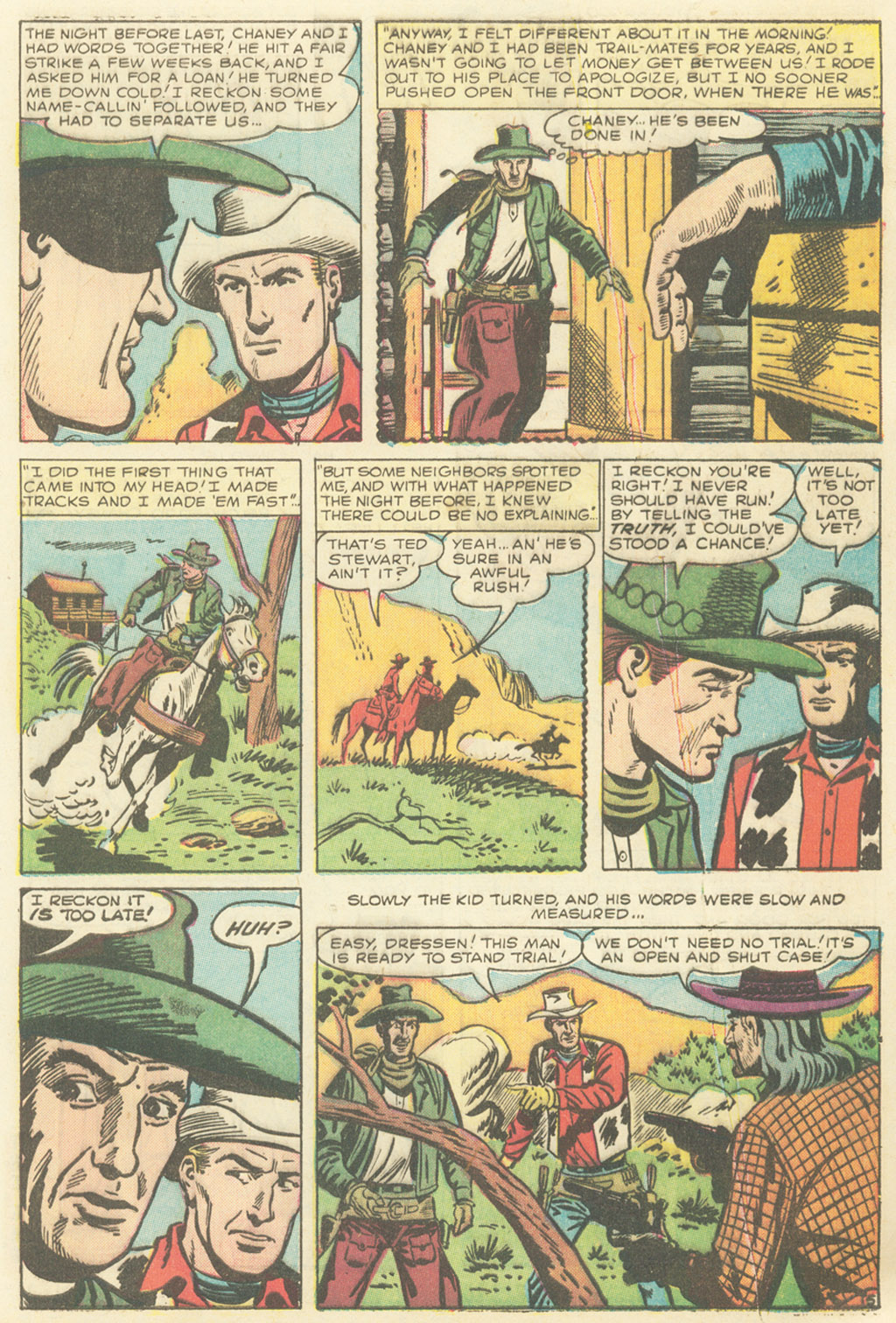Read online Kid Colt Outlaw comic -  Issue #54 - 7