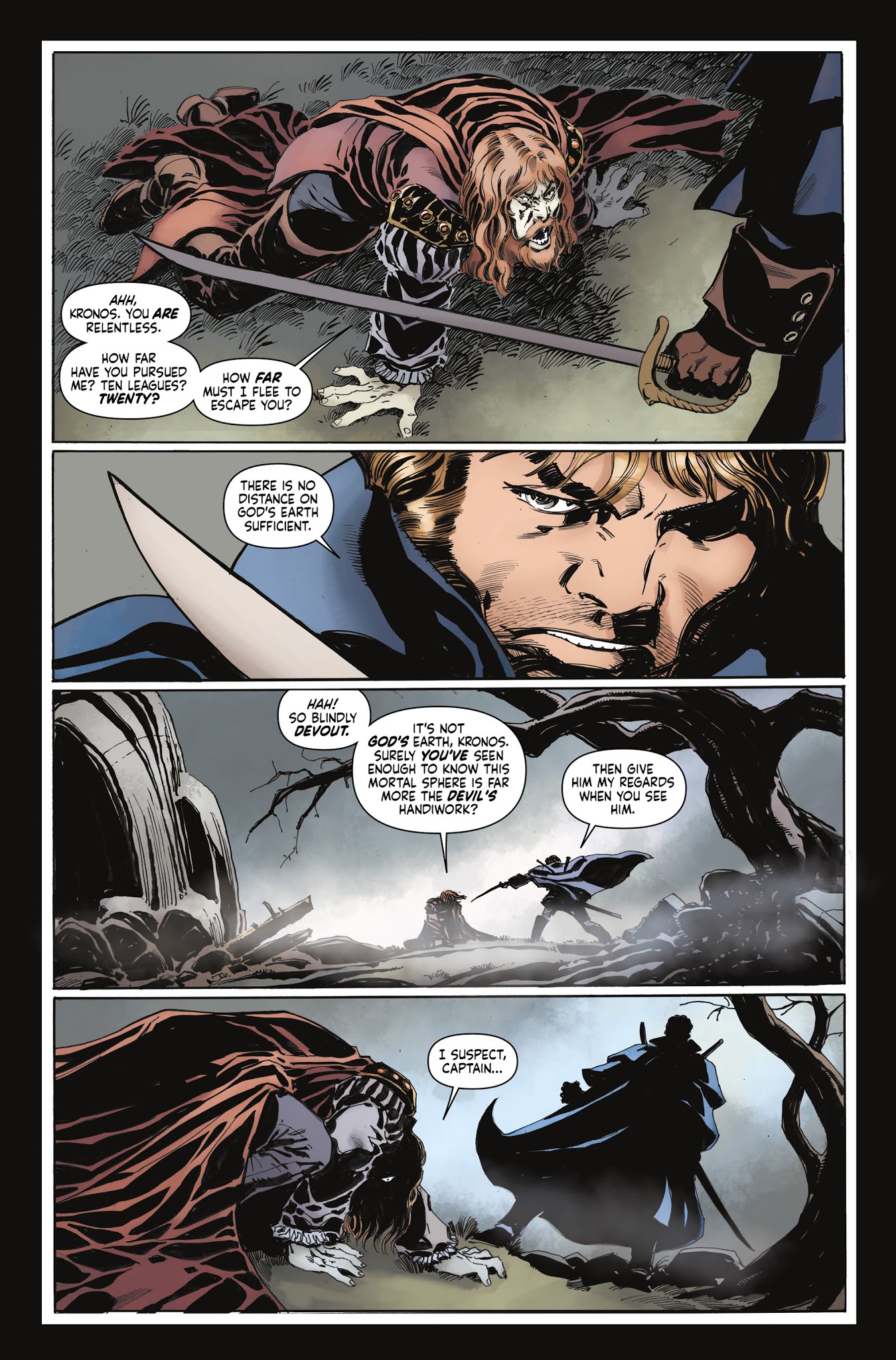 Read online Captain Kronos - Vampire Hunter comic -  Issue #1 - 5