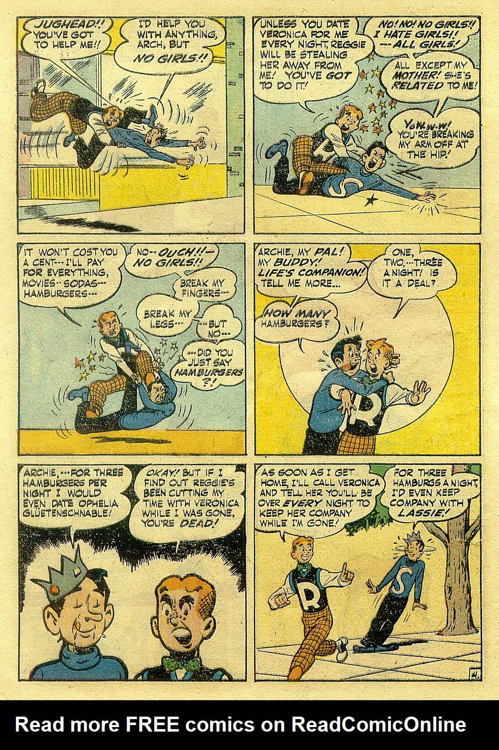Read online Archie Comics comic -  Issue #058 - 6