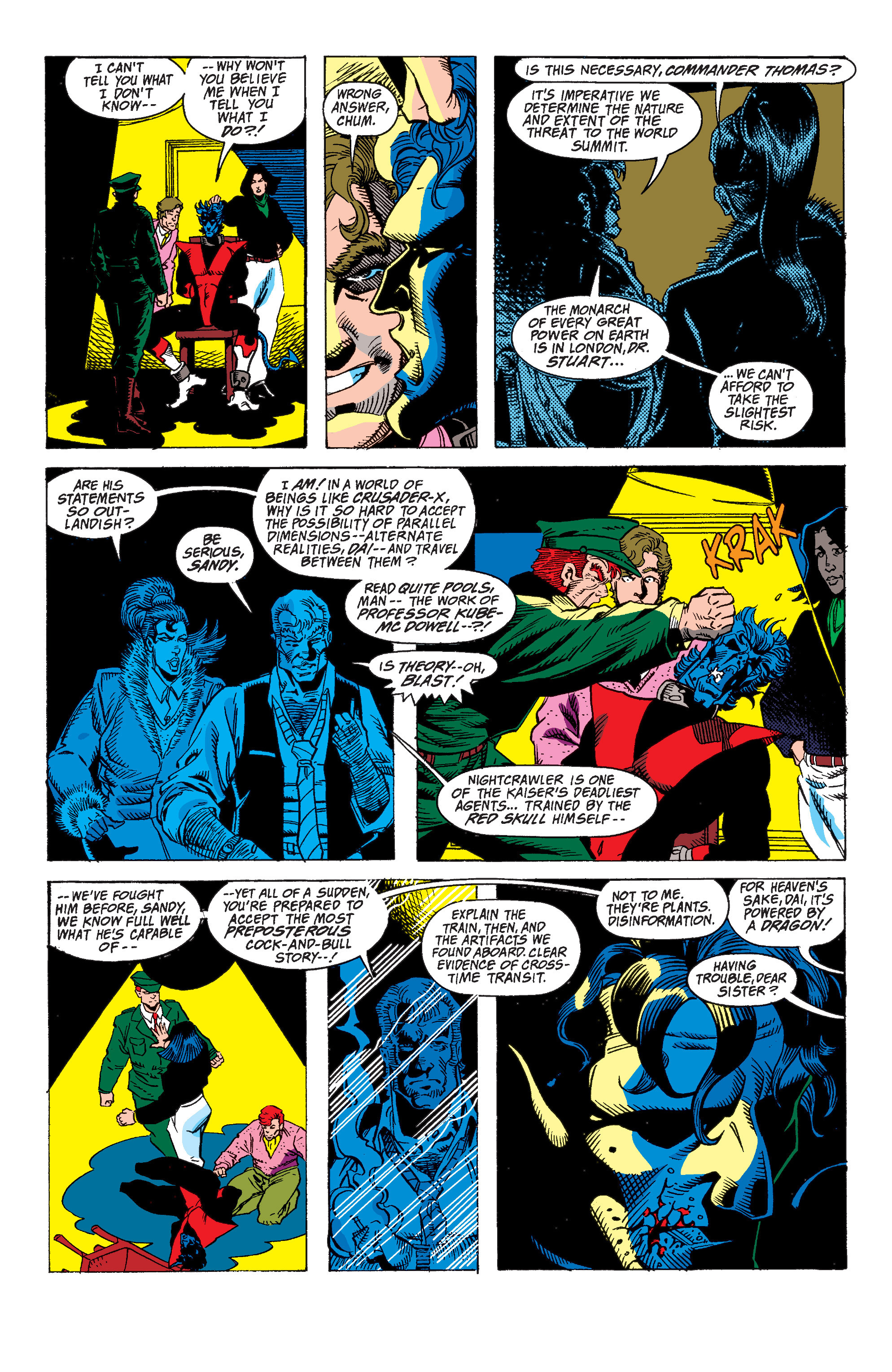 Read online Excalibur (1988) comic -  Issue #22 - 3