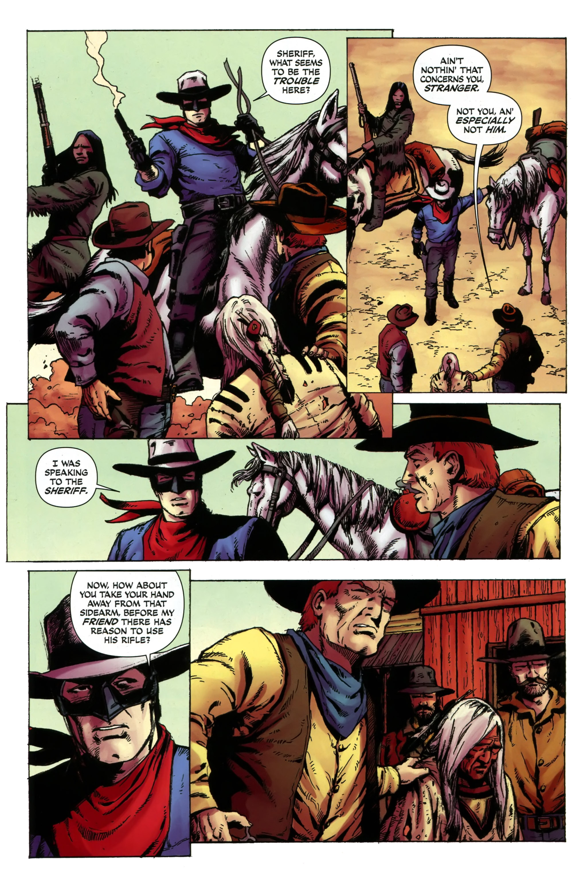 Read online The Lone Ranger (2012) comic -  Issue #22 - 6