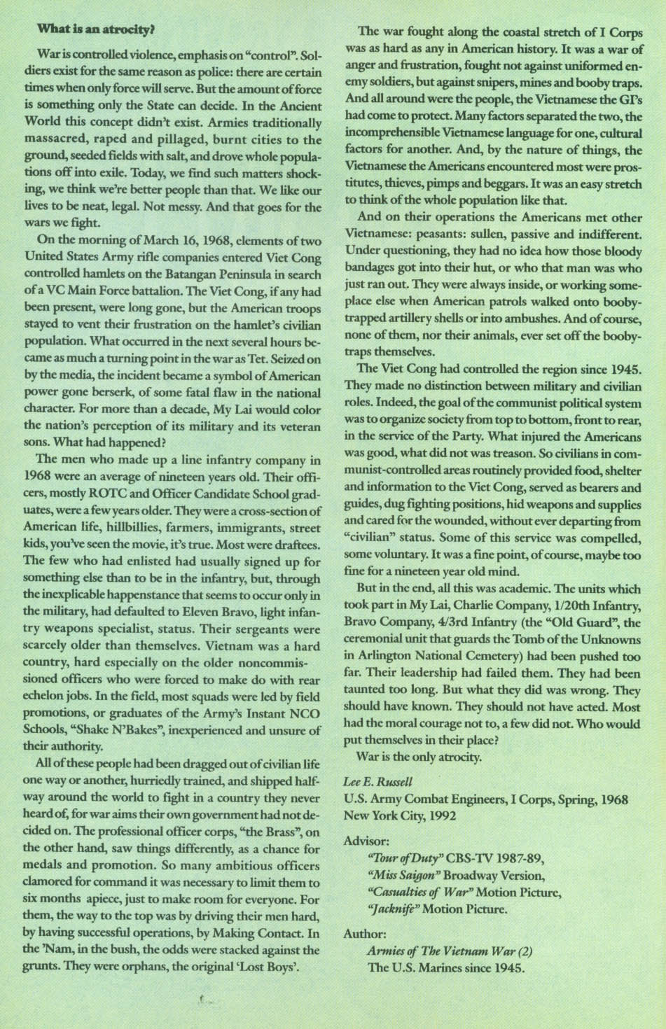 Read online The 'Nam comic -  Issue #75 - 3