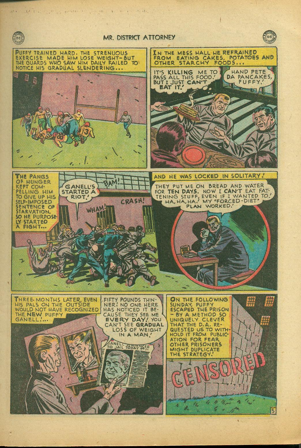 Read online Mr. District Attorney comic -  Issue #3 - 17
