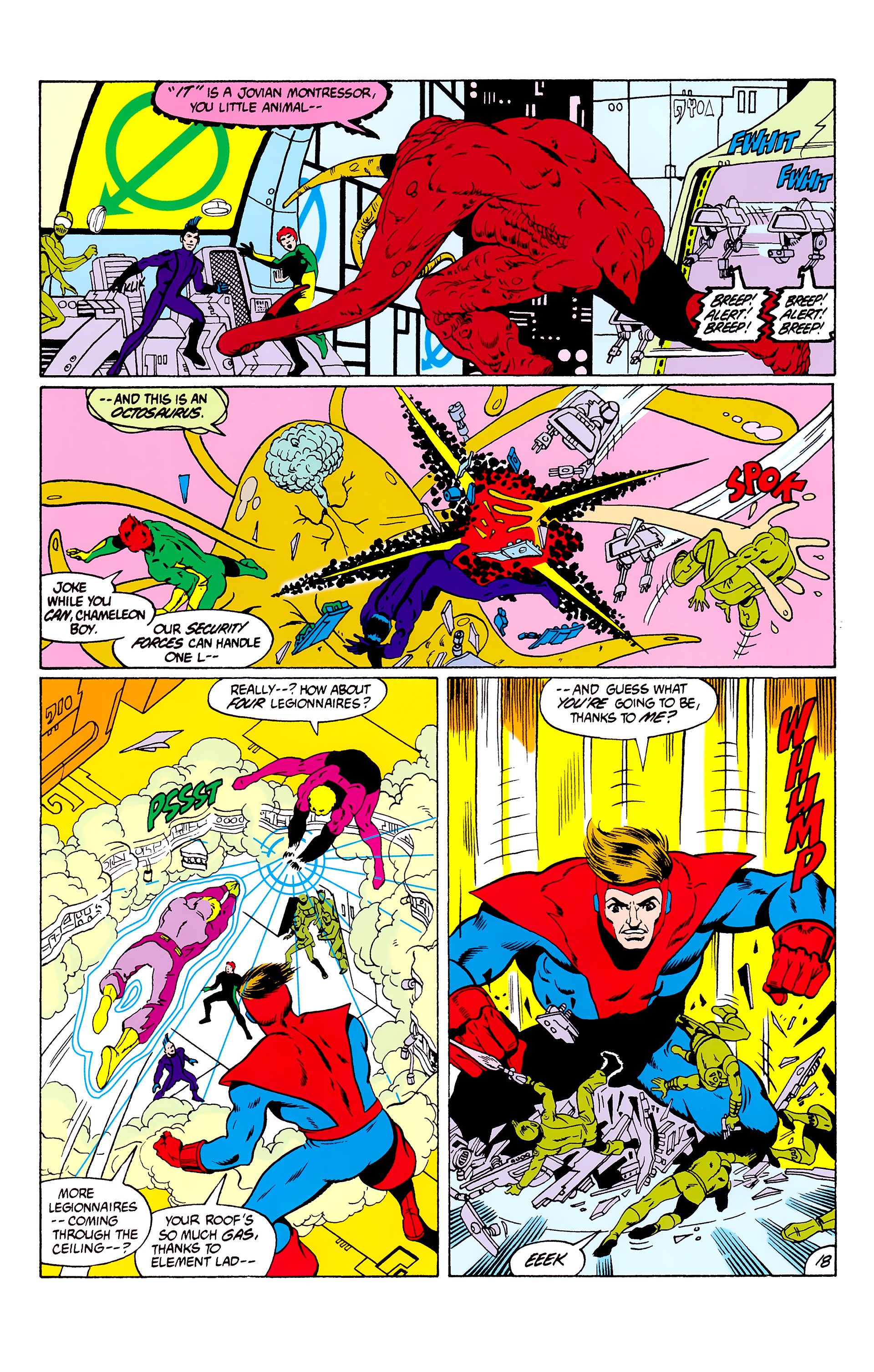 Read online Legion of Super-Heroes (1980) comic -  Issue #305 - 19