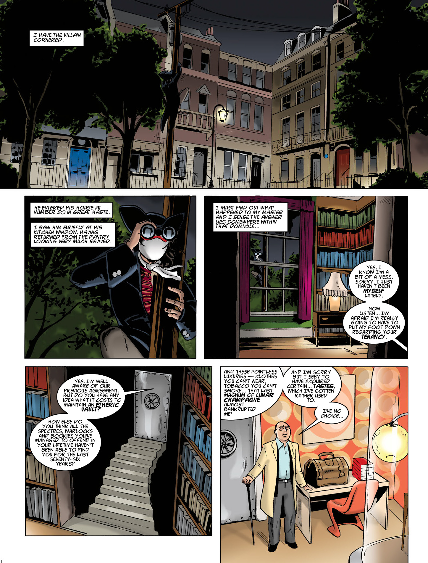 Read online Dandridge: Return of the Chap comic -  Issue # TPB - 15