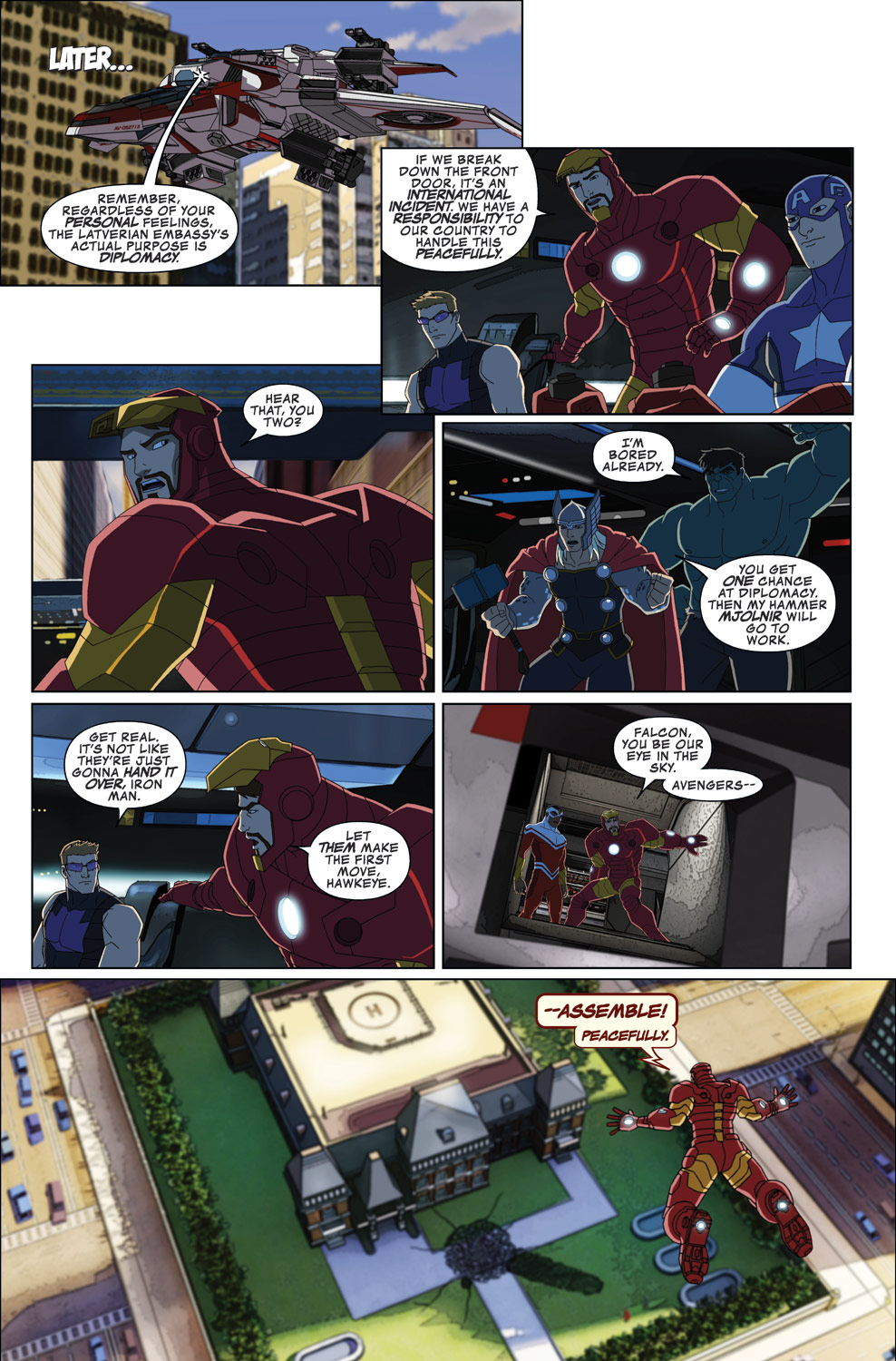 Read online Marvel Universe Avengers Assemble comic -  Issue #4 - 6
