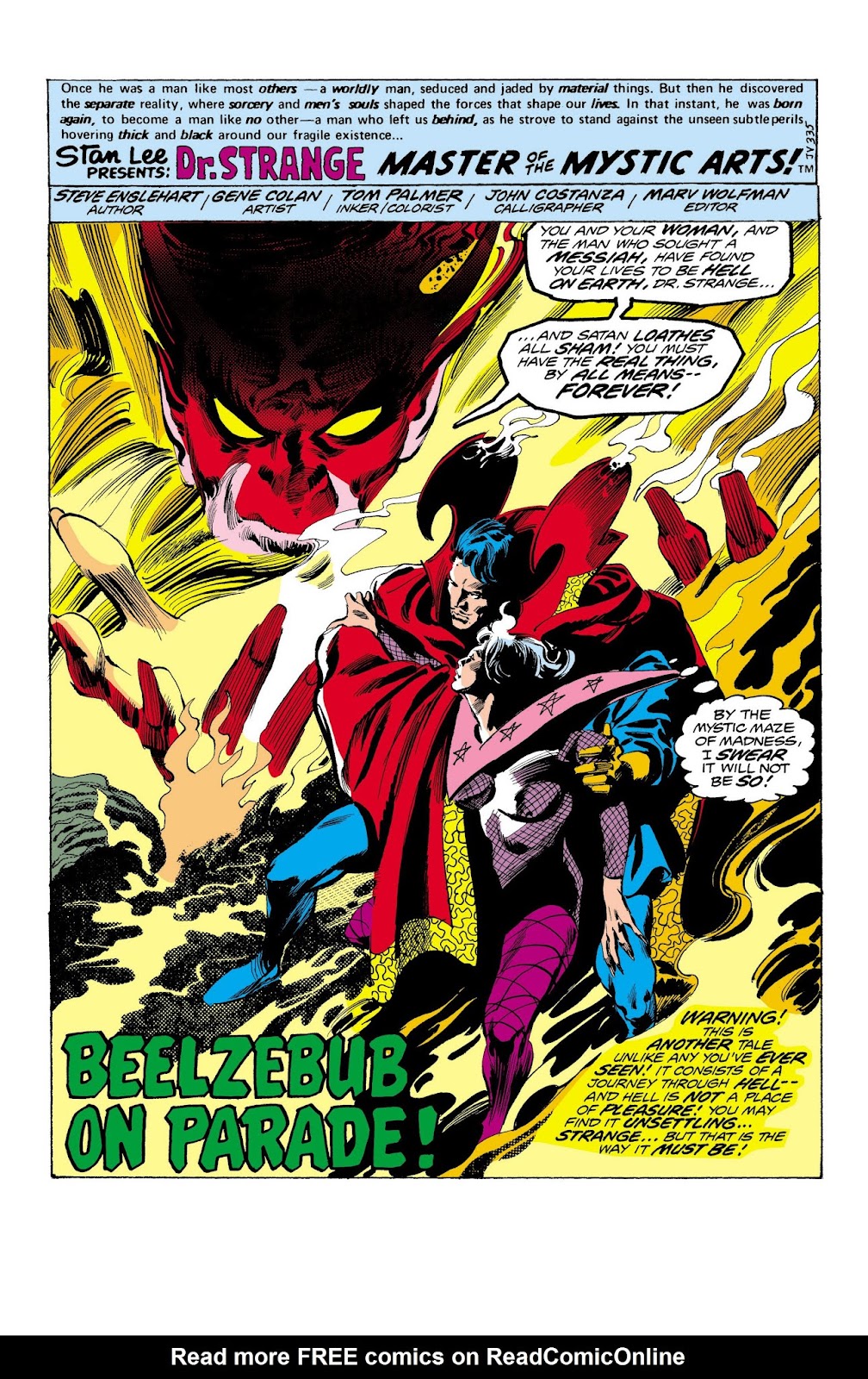 Marvel Masterworks: Doctor Strange issue TPB 6 (Part 2) - Page 35