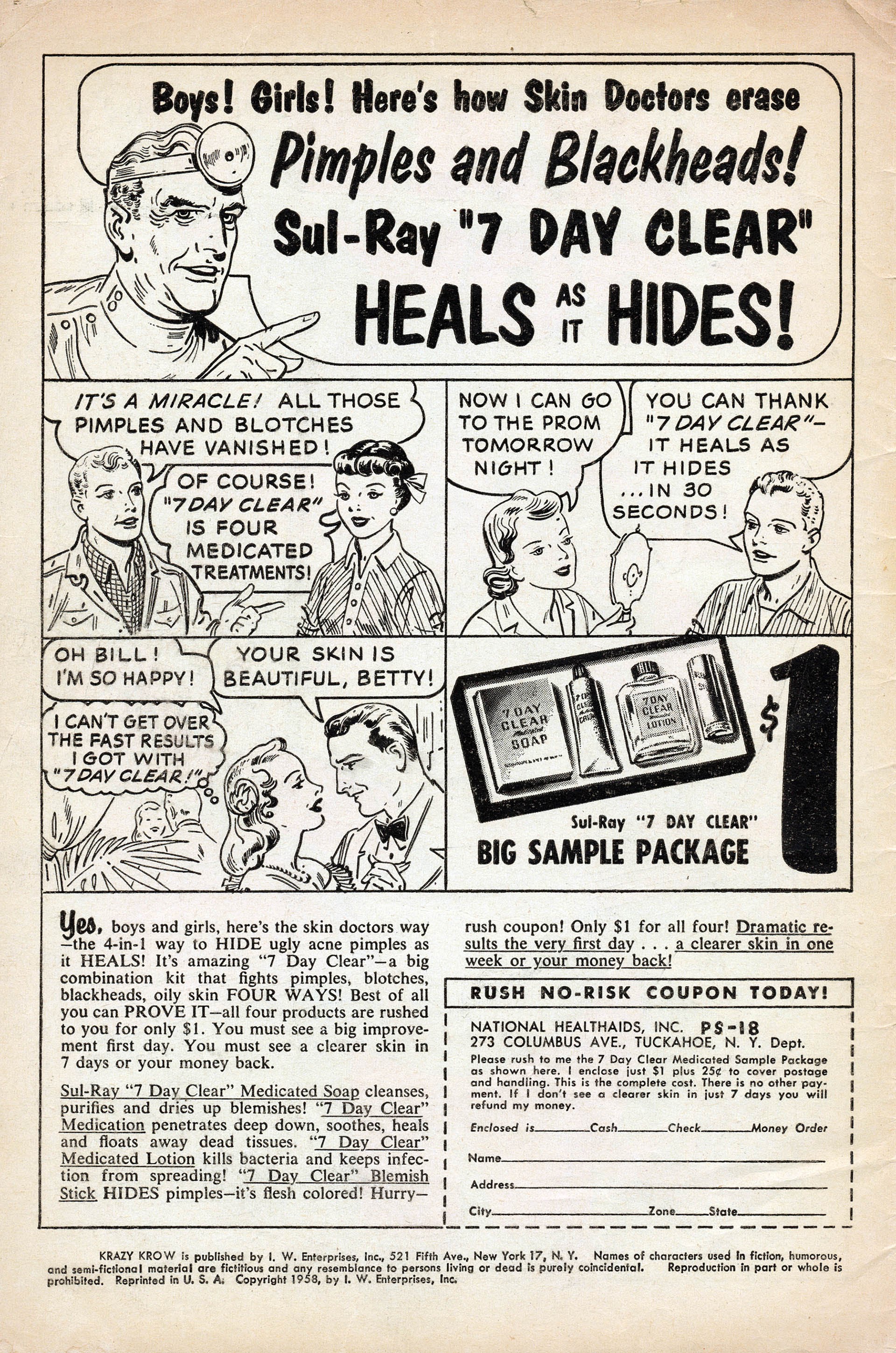 Read online Krazy Krow (1958) comic -  Issue #2 - 2
