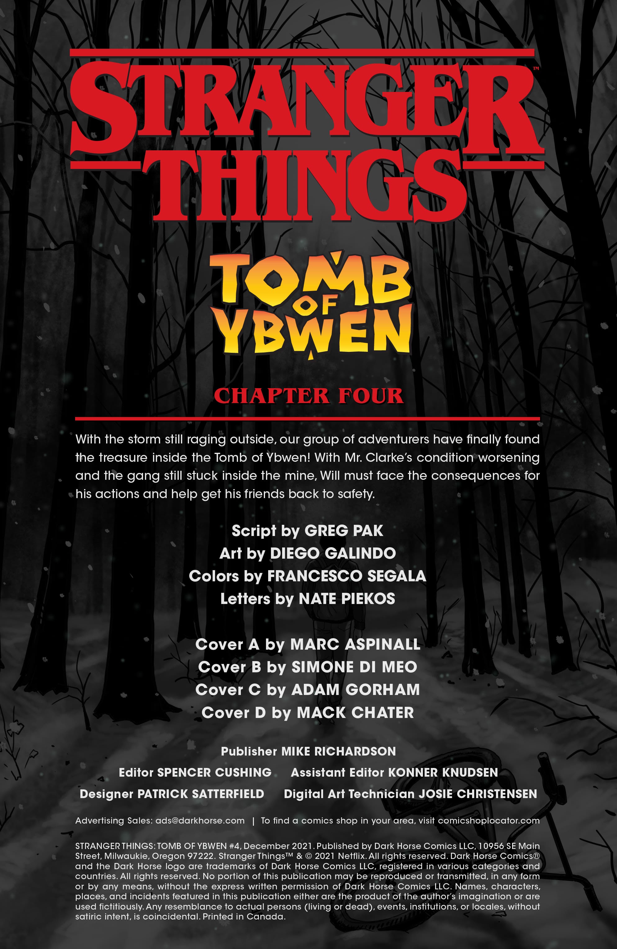 Read online Stranger Things: The Tomb of Ybwen comic -  Issue #4 - 2
