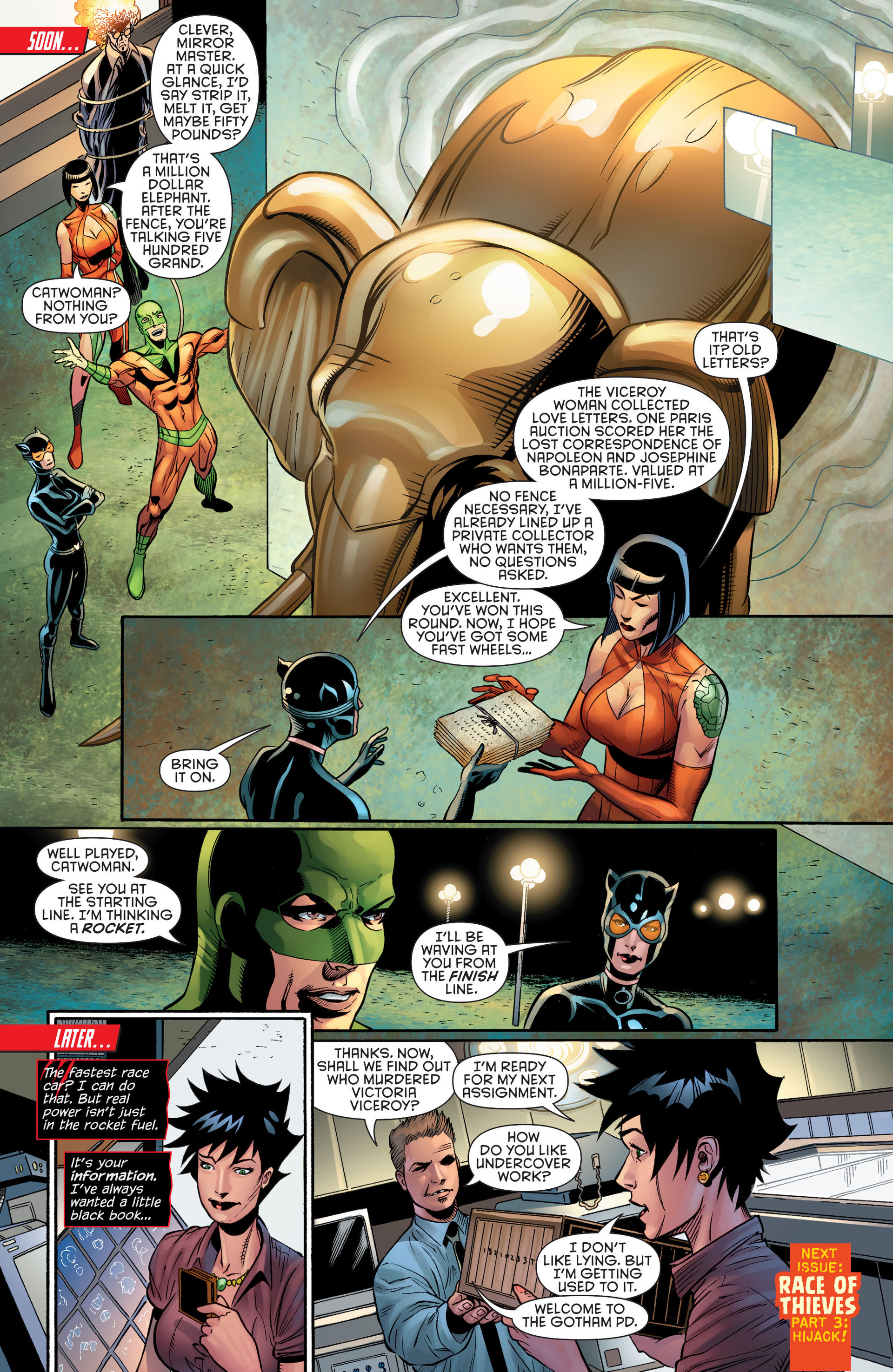 Read online Catwoman (2011) comic -  Issue #31 - 21