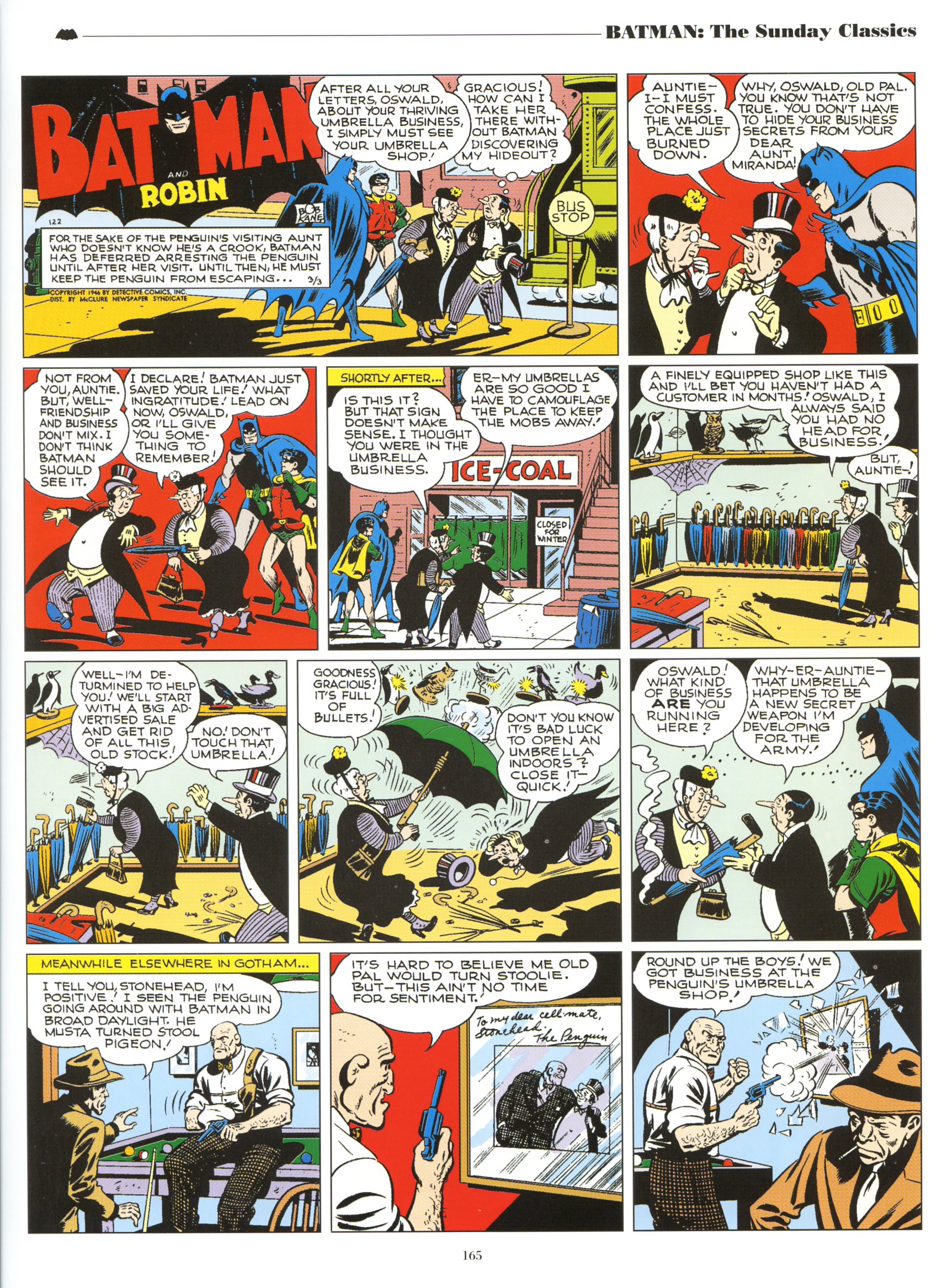 Read online Batman: The Sunday Classics comic -  Issue # TPB - 171