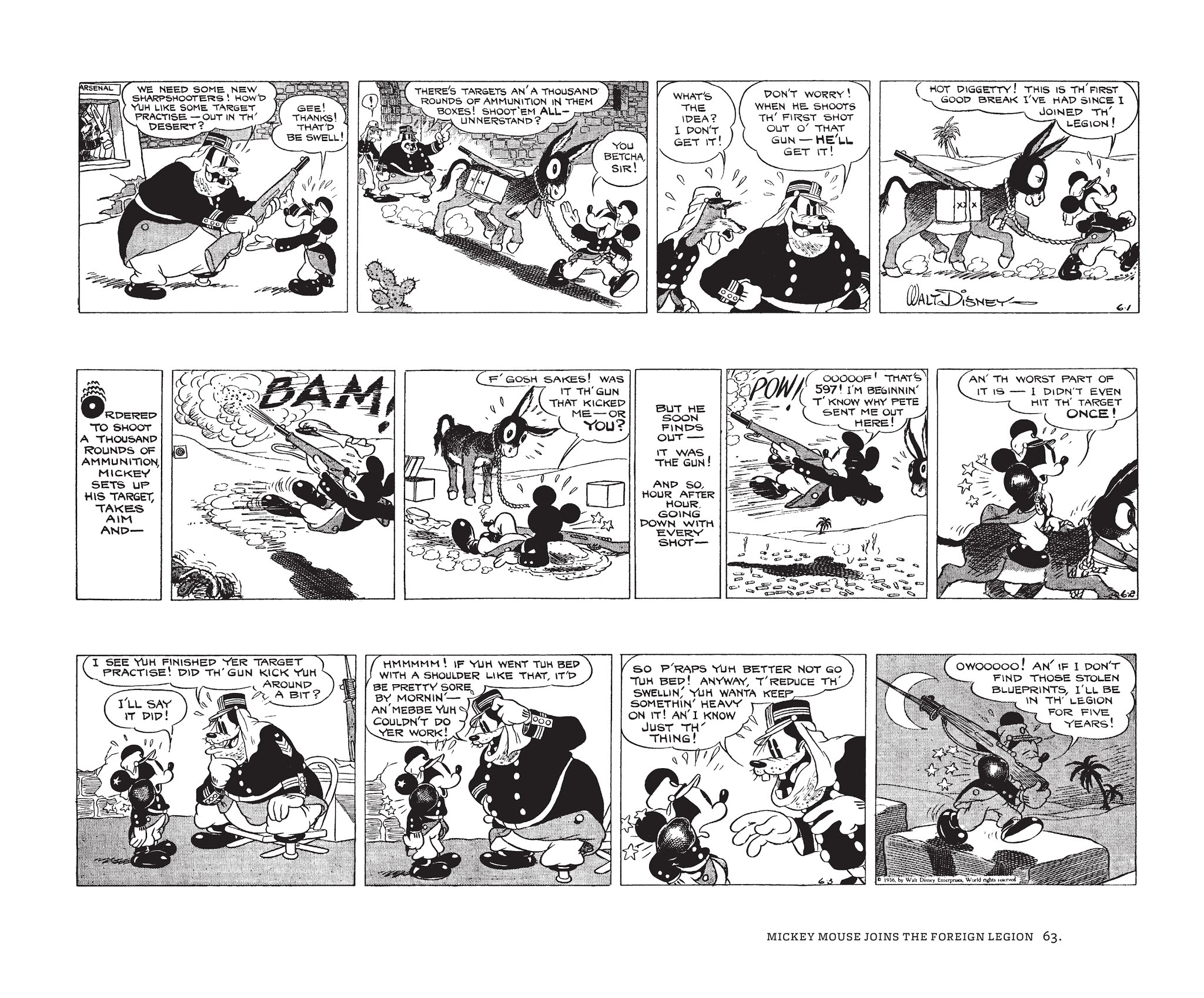Read online Walt Disney's Mickey Mouse by Floyd Gottfredson comic -  Issue # TPB 4 (Part 1) - 63