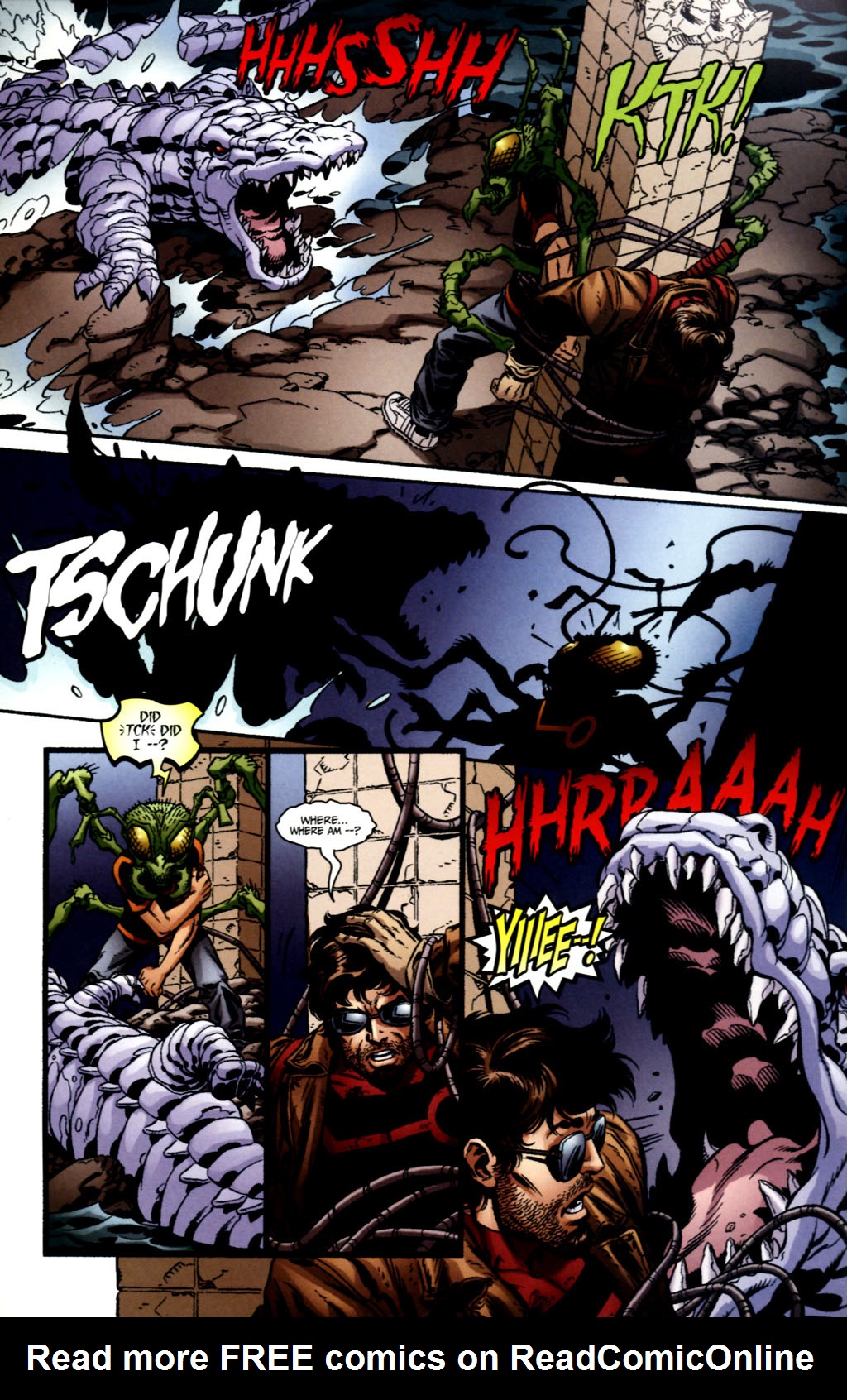 Read online Section Zero comic -  Issue #3 - 20