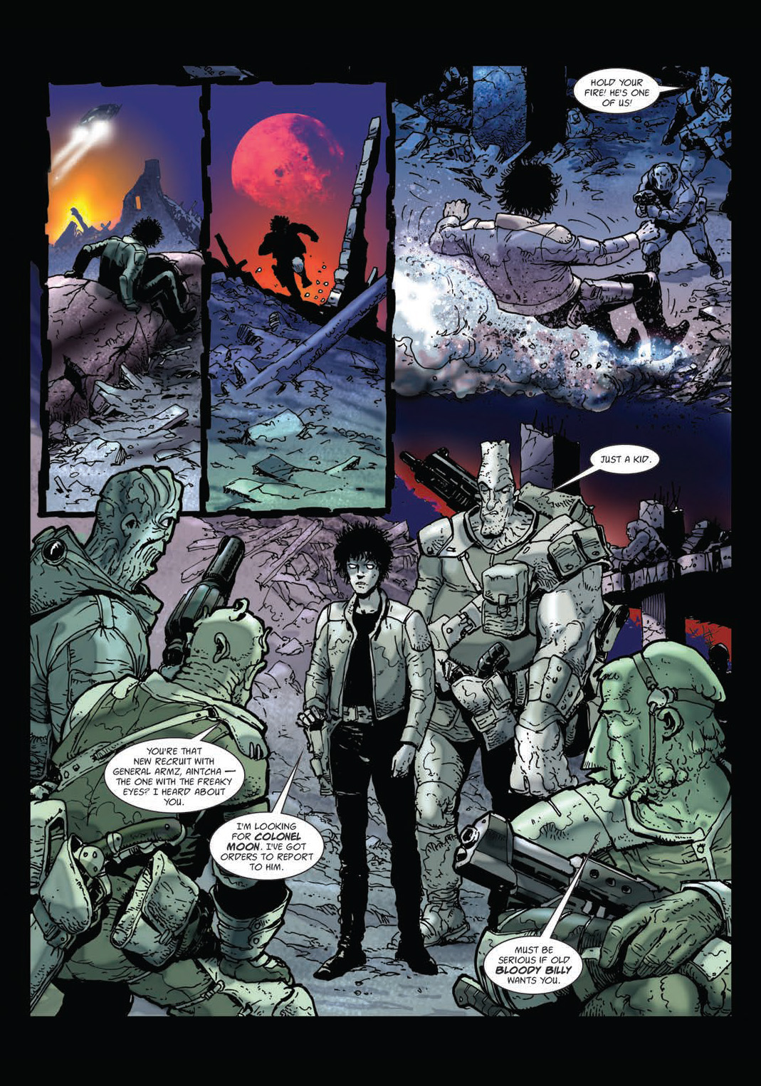 Read online Strontium Dog: Blood Moon comic -  Issue # TPB (Part 1) - 7