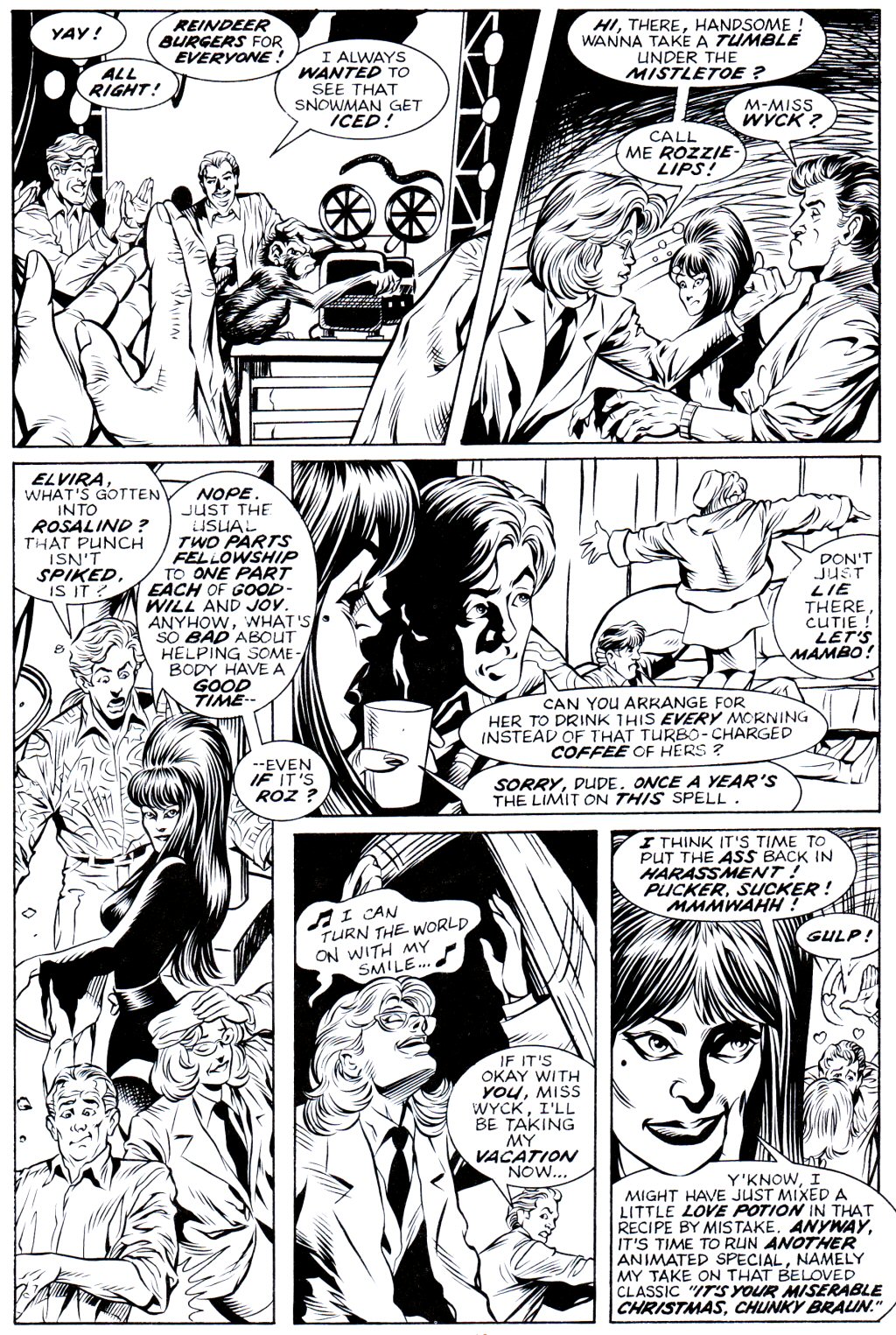 Read online Elvira, Mistress of the Dark comic -  Issue #8 - 14