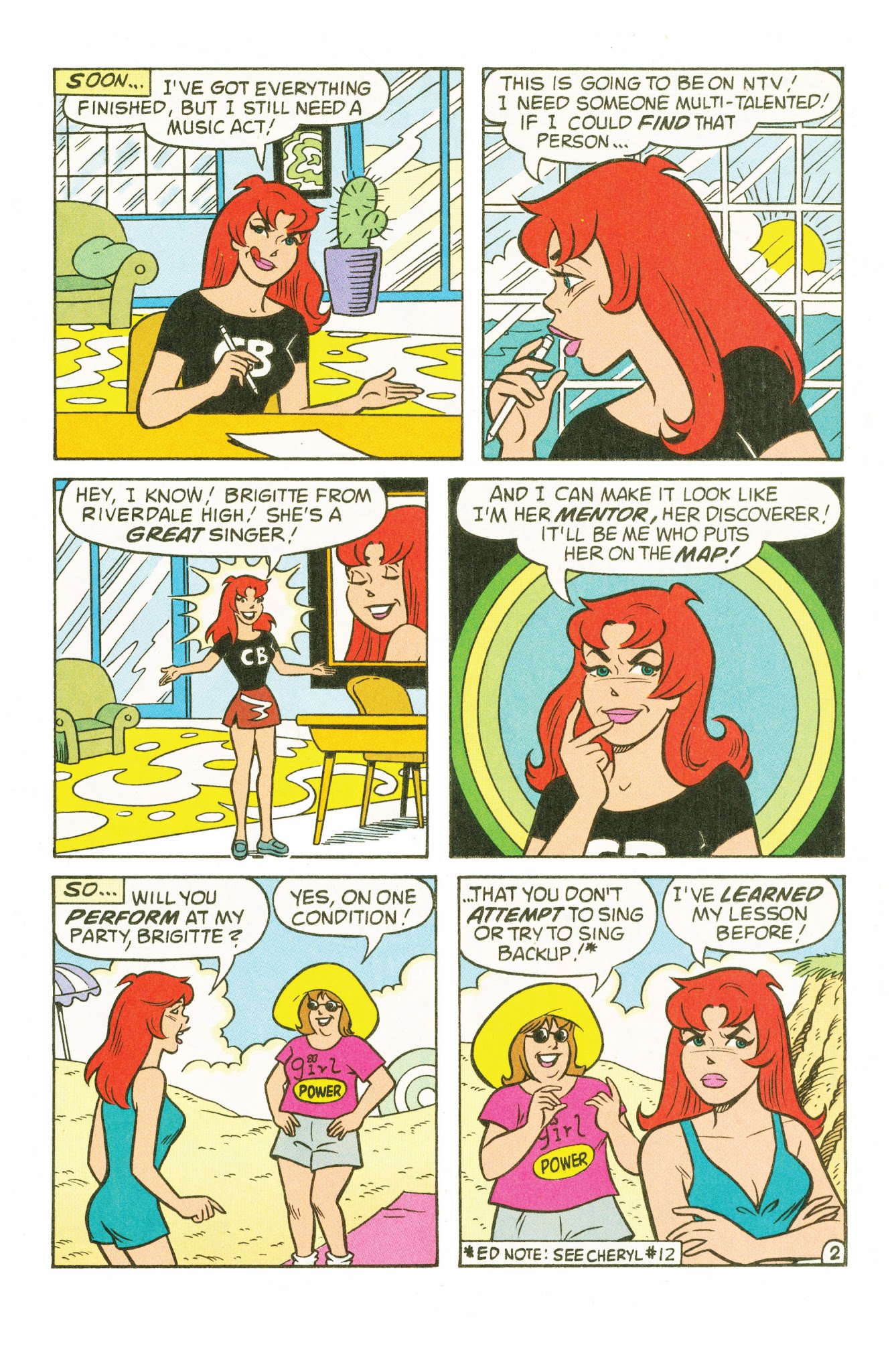 Read online Cheryl Blossom comic -  Issue #15 - 16