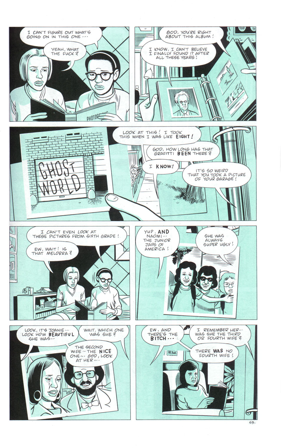 Read online Ghost World comic -  Issue # Full - 54
