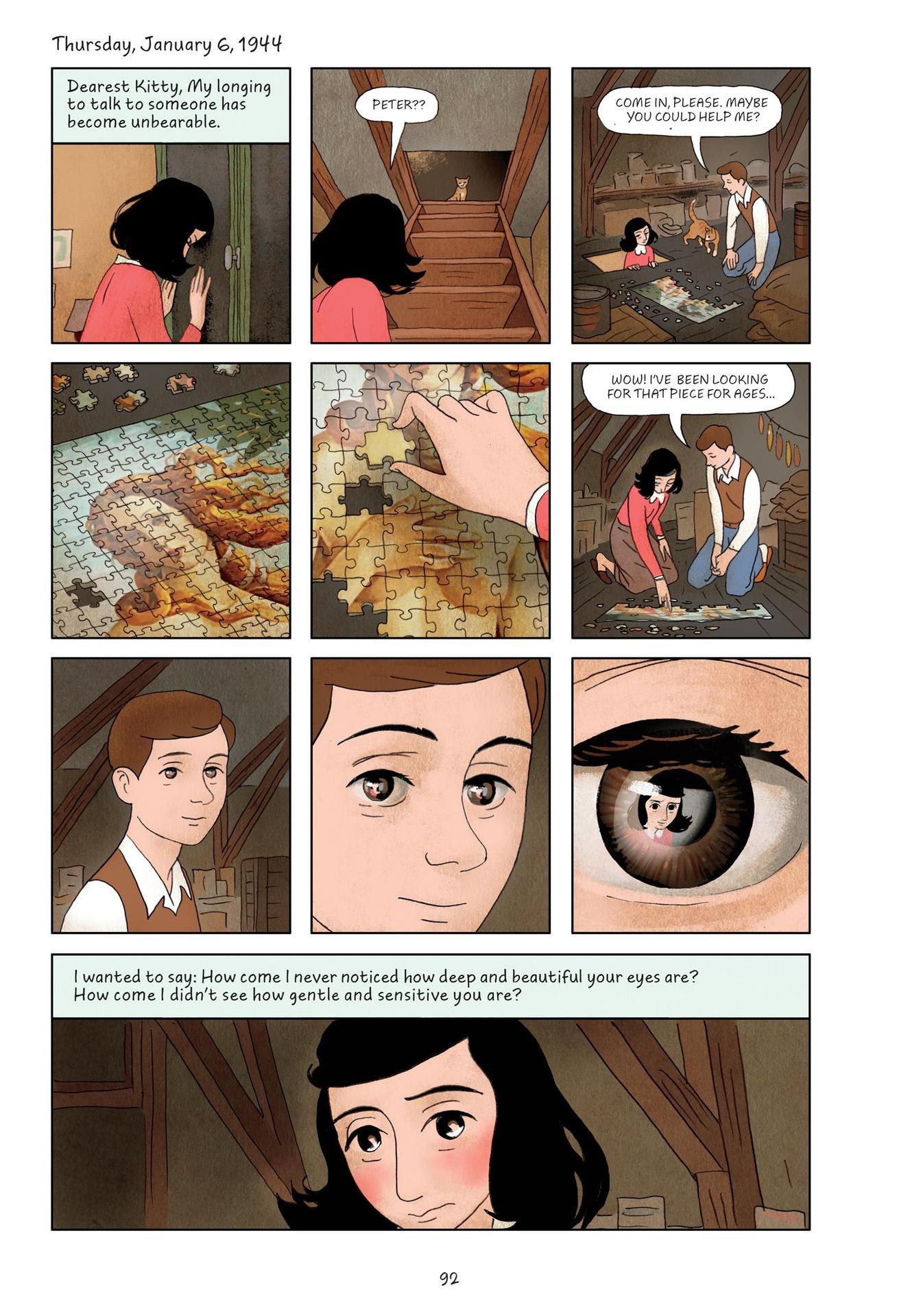 Read online Anne Frank’s Diary: The Graphic Adaptation comic -  Issue # TPB - 92