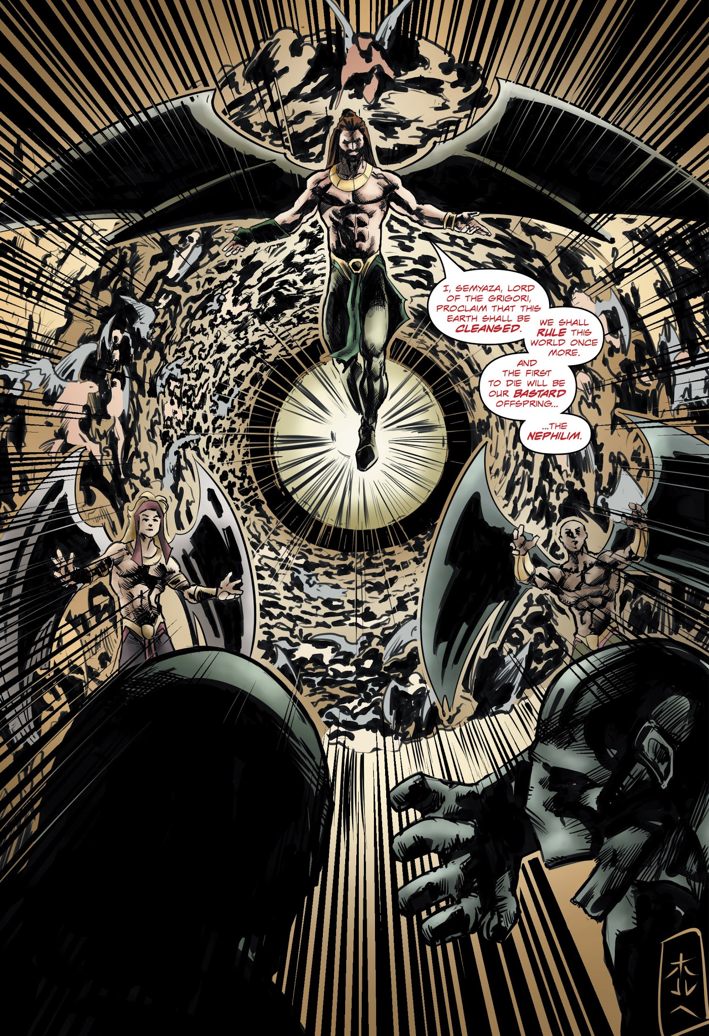 Read online Alpha Gods: Revelation comic -  Issue #3 - 22