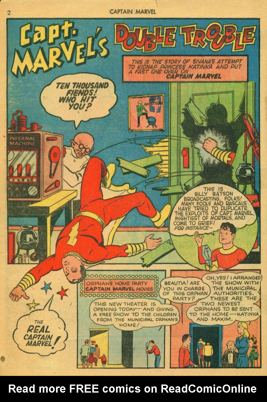 Read online Captain Marvel Adventures comic -  Issue #5 - 4