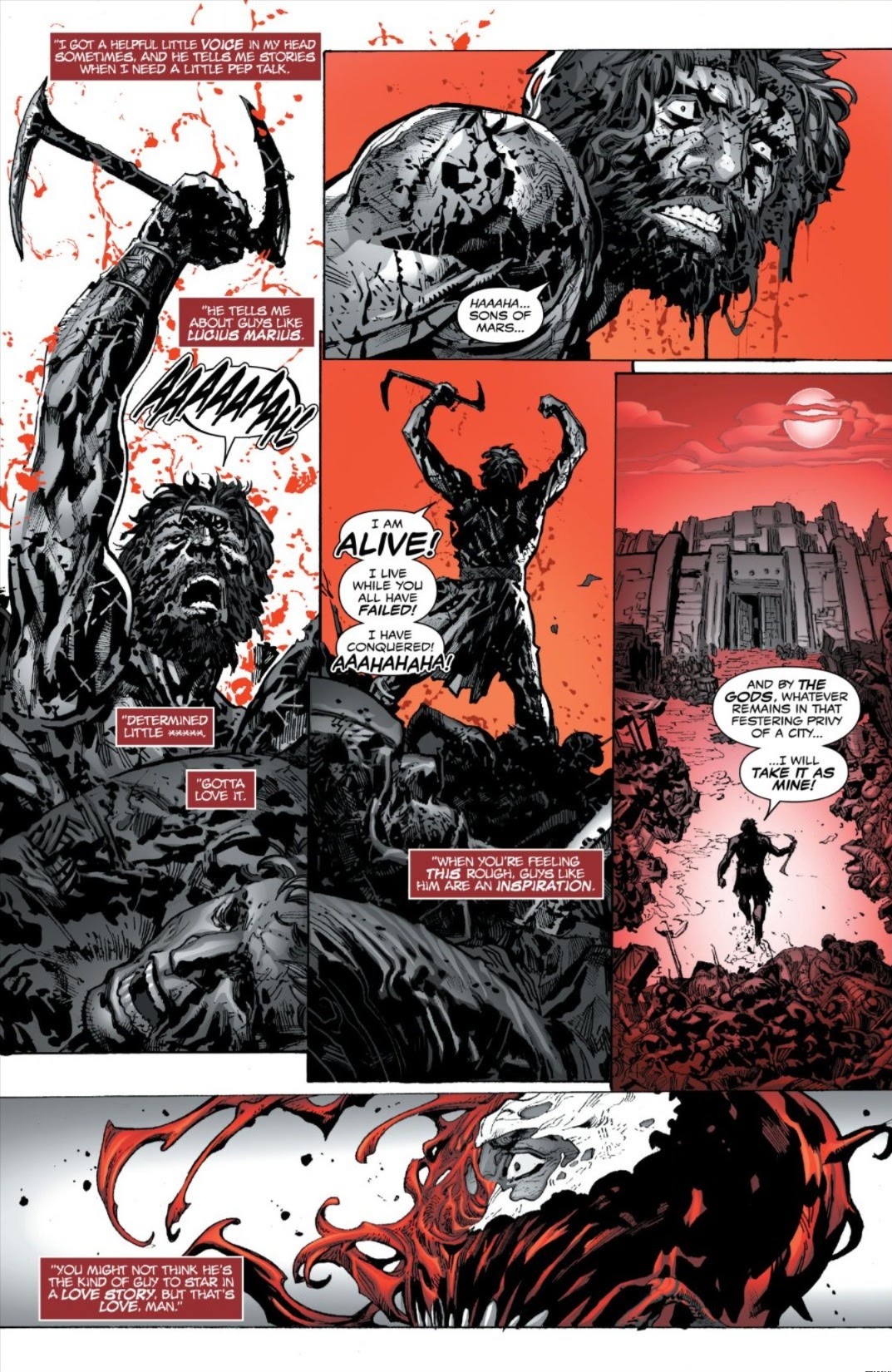 Read online Carnage: Black, White & Blood comic -  Issue #1 - 5