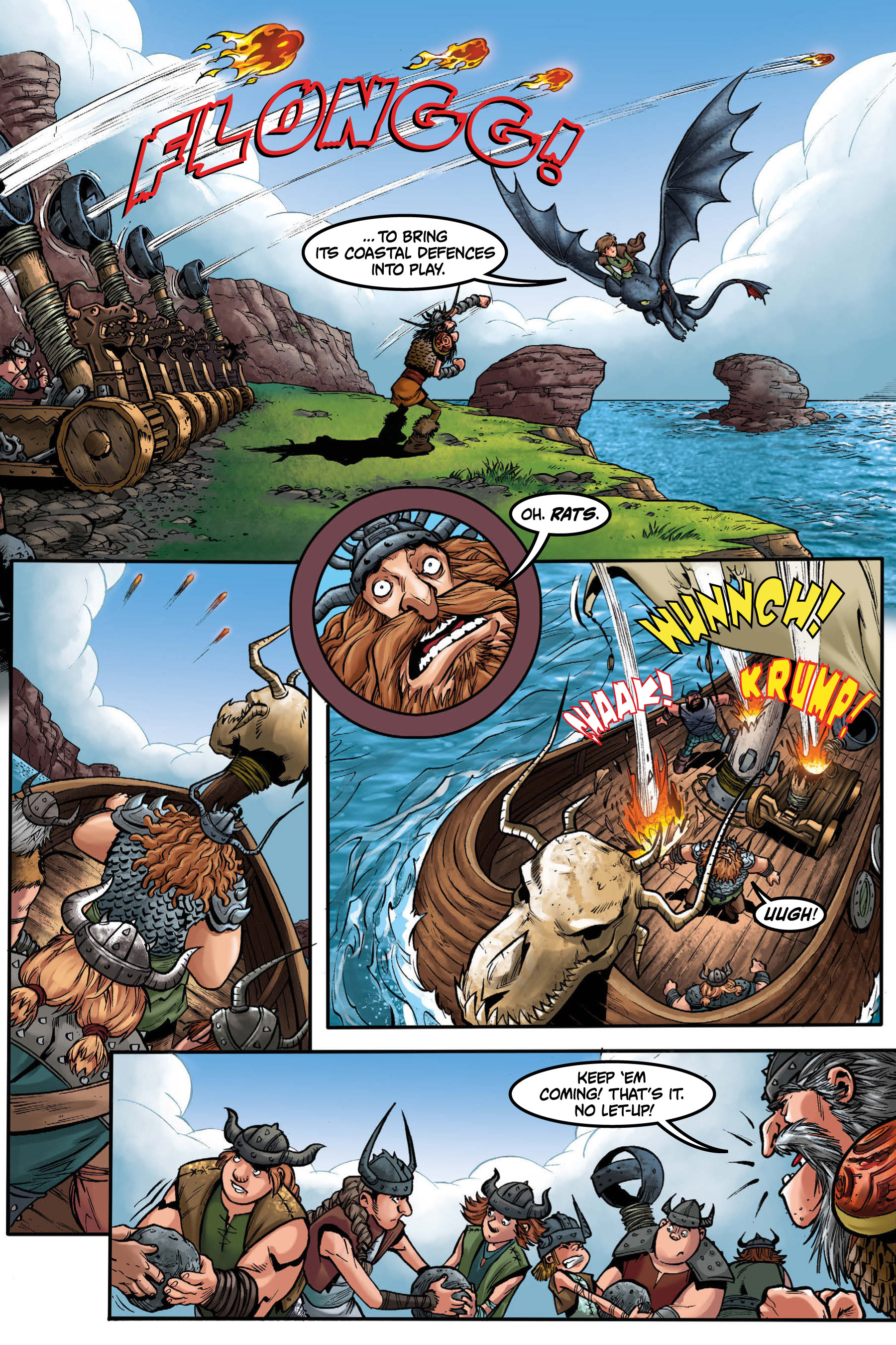 Read online DreamWorks Dragons: Riders of Berk comic -  Issue #2 - 54