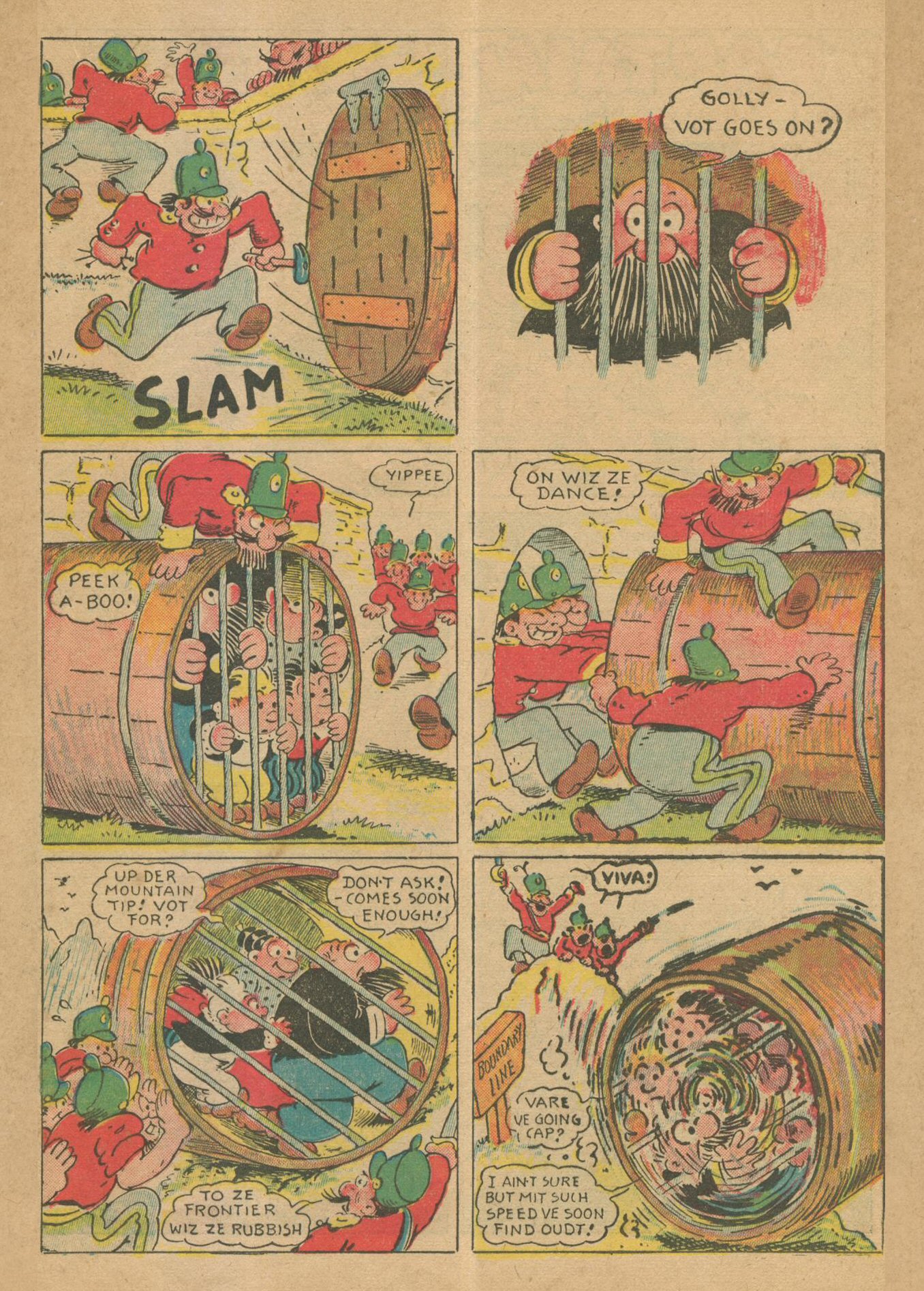 Read online Comics on Parade comic -  Issue #52 - 28