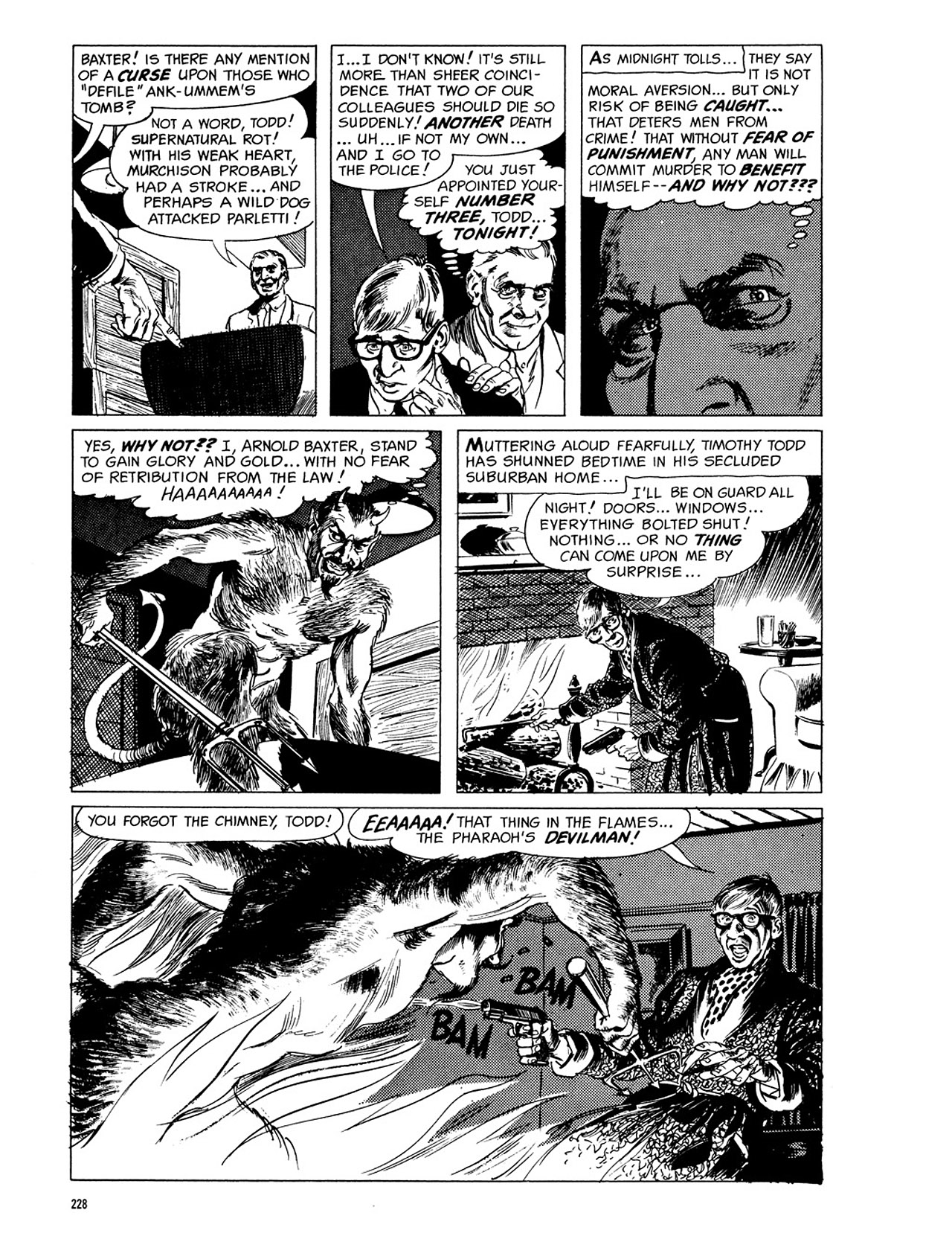 Read online Eerie Archives comic -  Issue # TPB 3 - 229