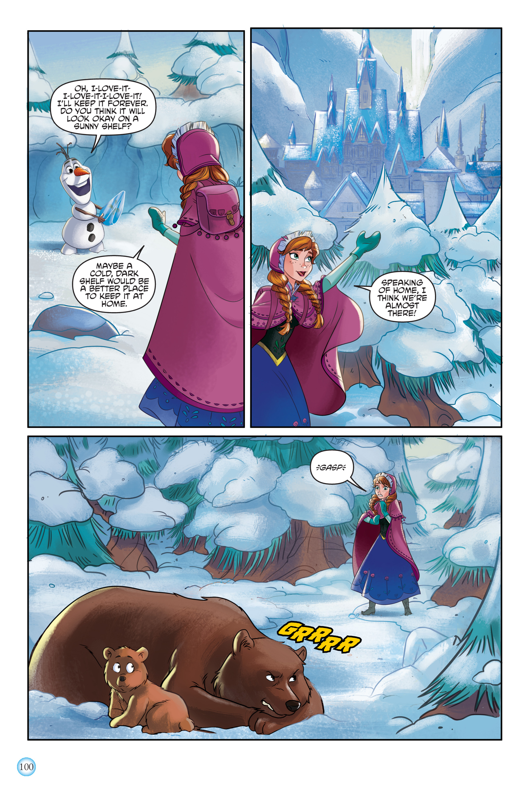 Read online Frozen Adventures: Snowy Stories comic -  Issue # TPB (Part 1) - 100