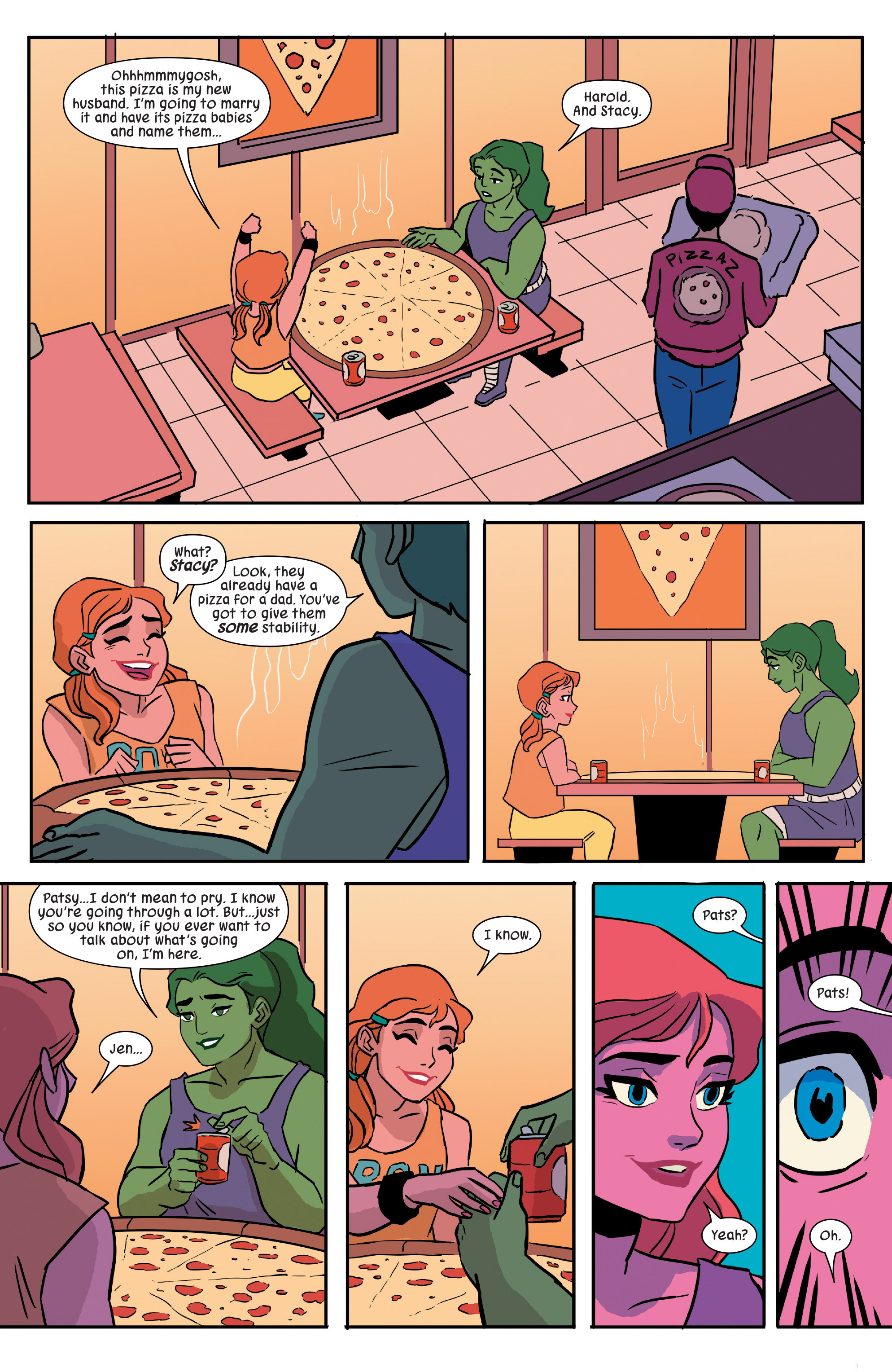 Read online Patsy Walker, A.K.A. Hellcat! comic -  Issue #8 - 18