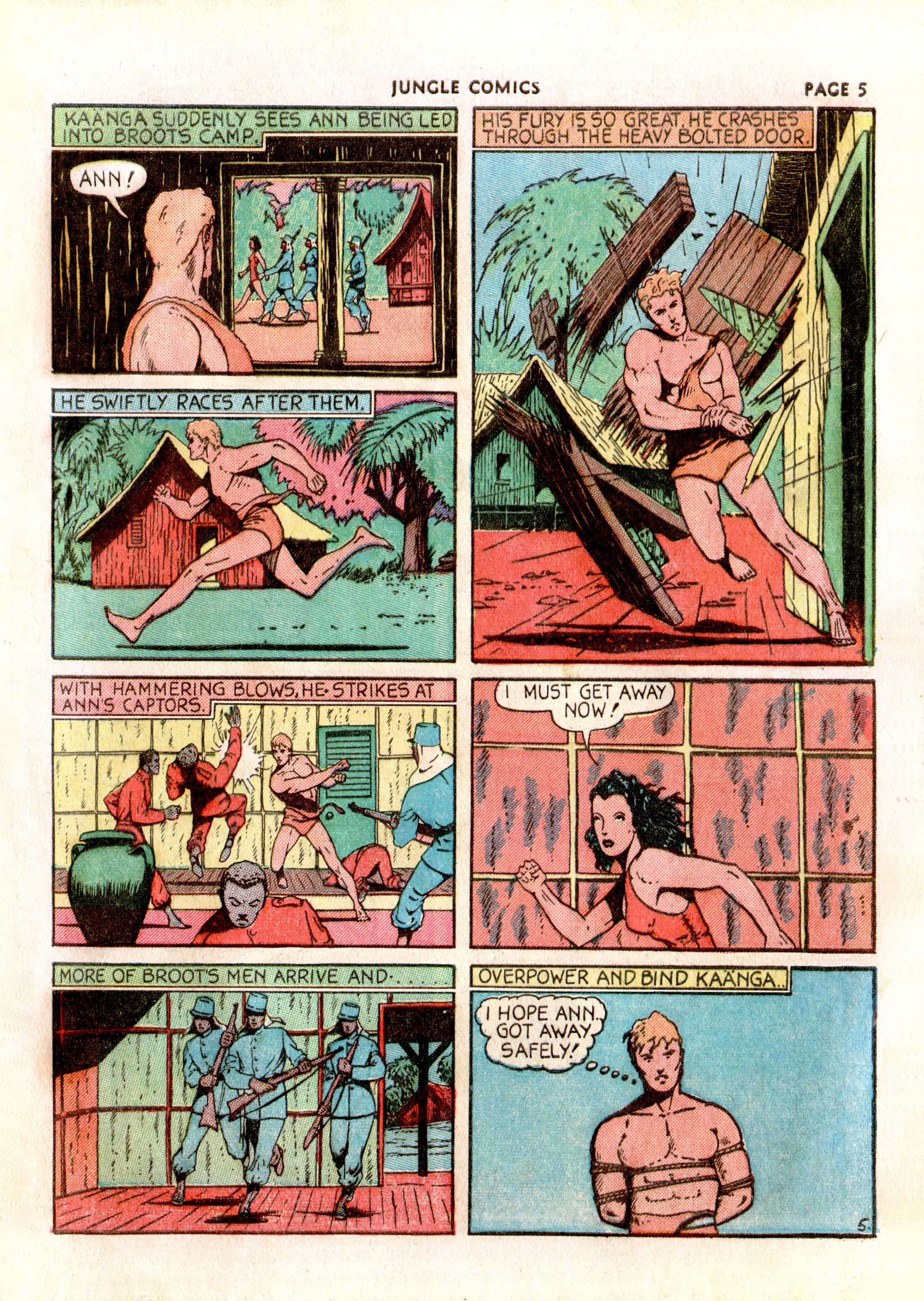 Read online Jungle Comics comic -  Issue #5 - 8