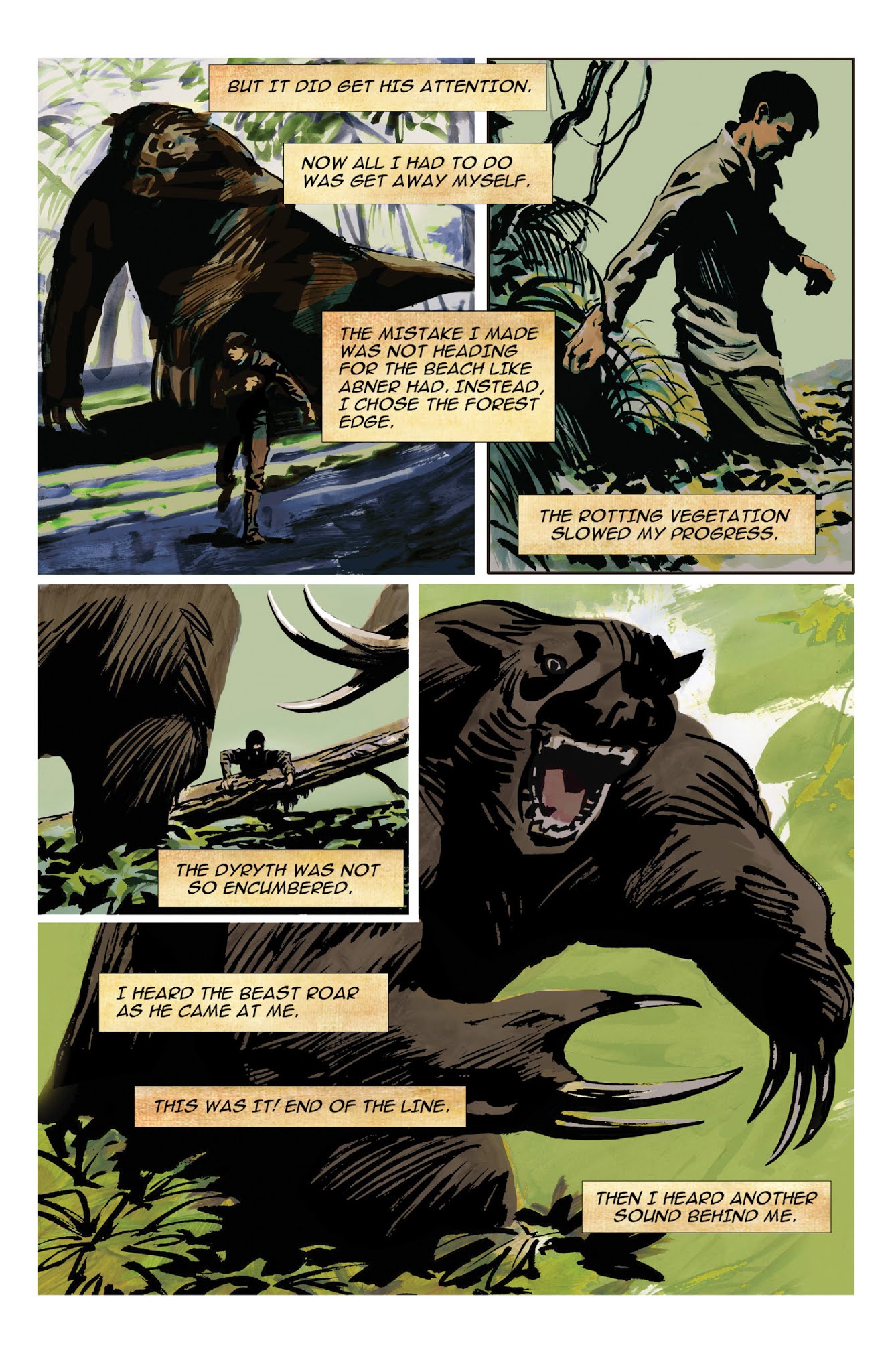 Read online Edgar Rice Burroughs' At the Earth's Core comic -  Issue # TPB - 23