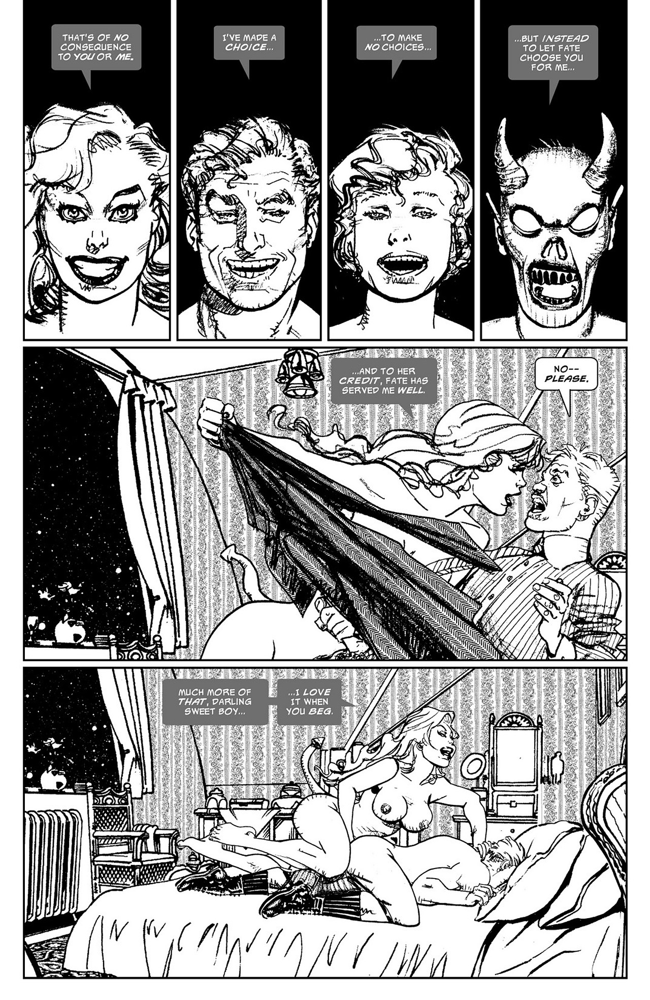 Read online Black Kiss II comic -  Issue #1 - 18