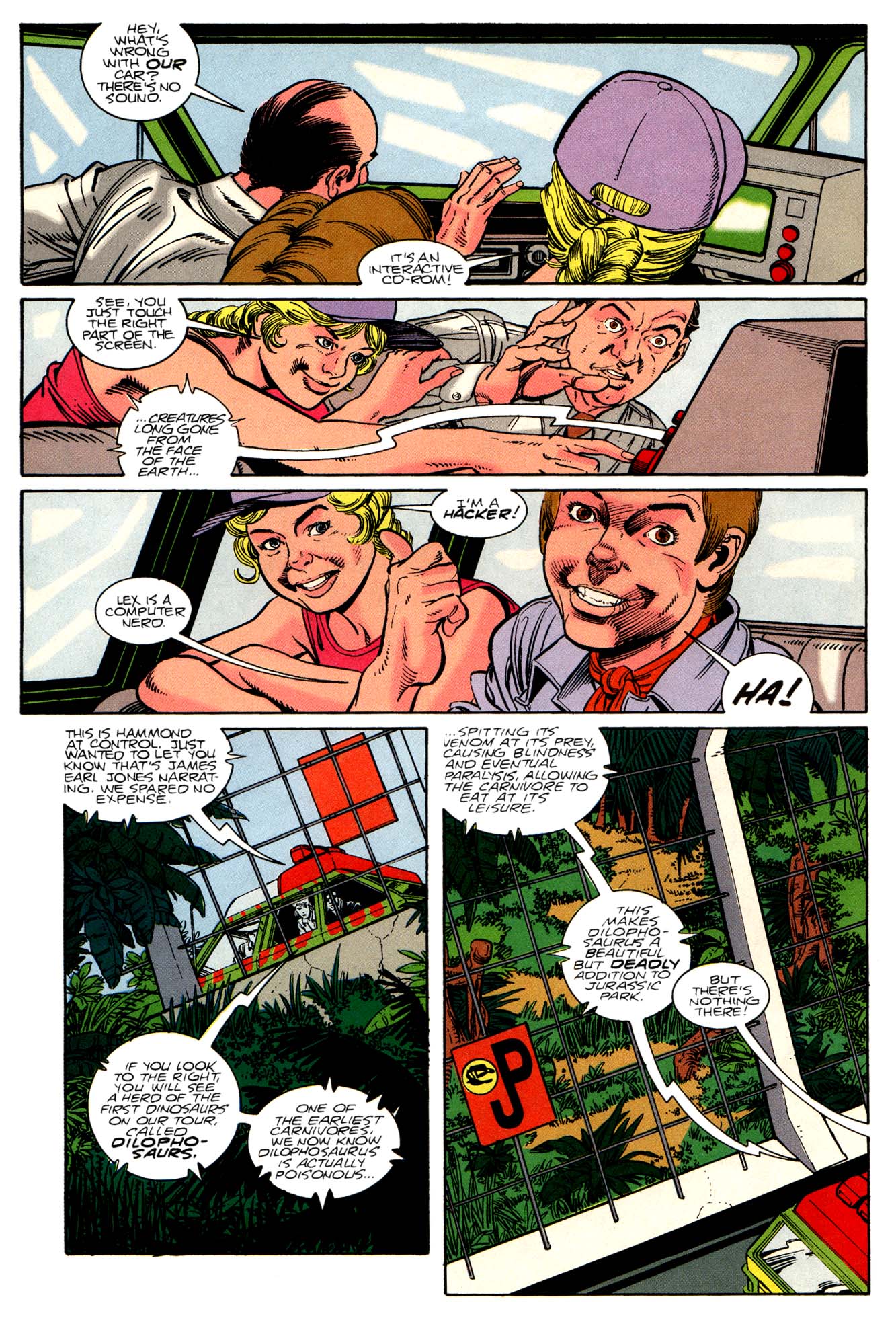 Read online Jurassic Park (1993) comic -  Issue #2 - 25