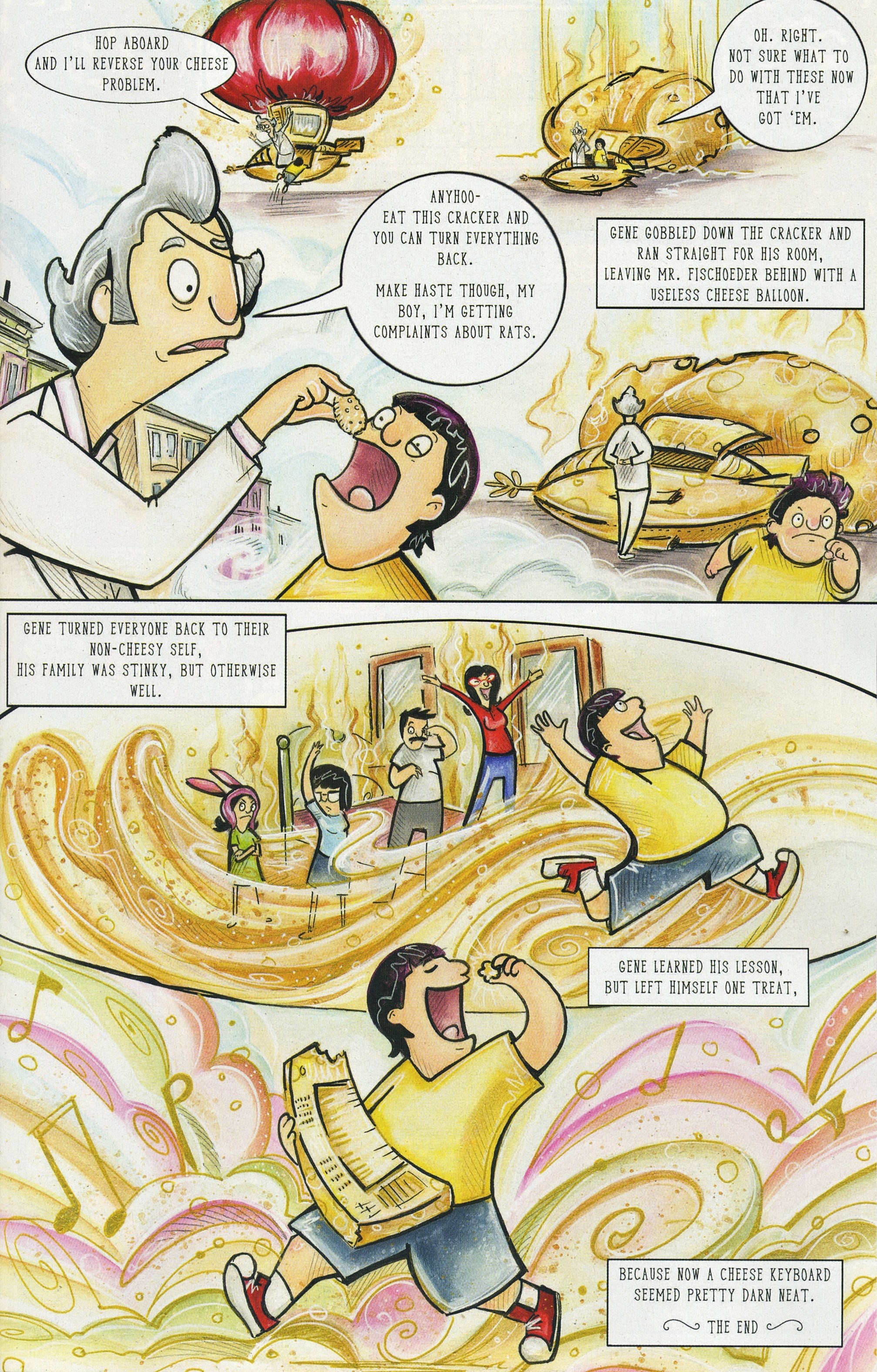 Read online Free Comic Book Day 2019 comic -  Issue # Bob's Burgers - 23