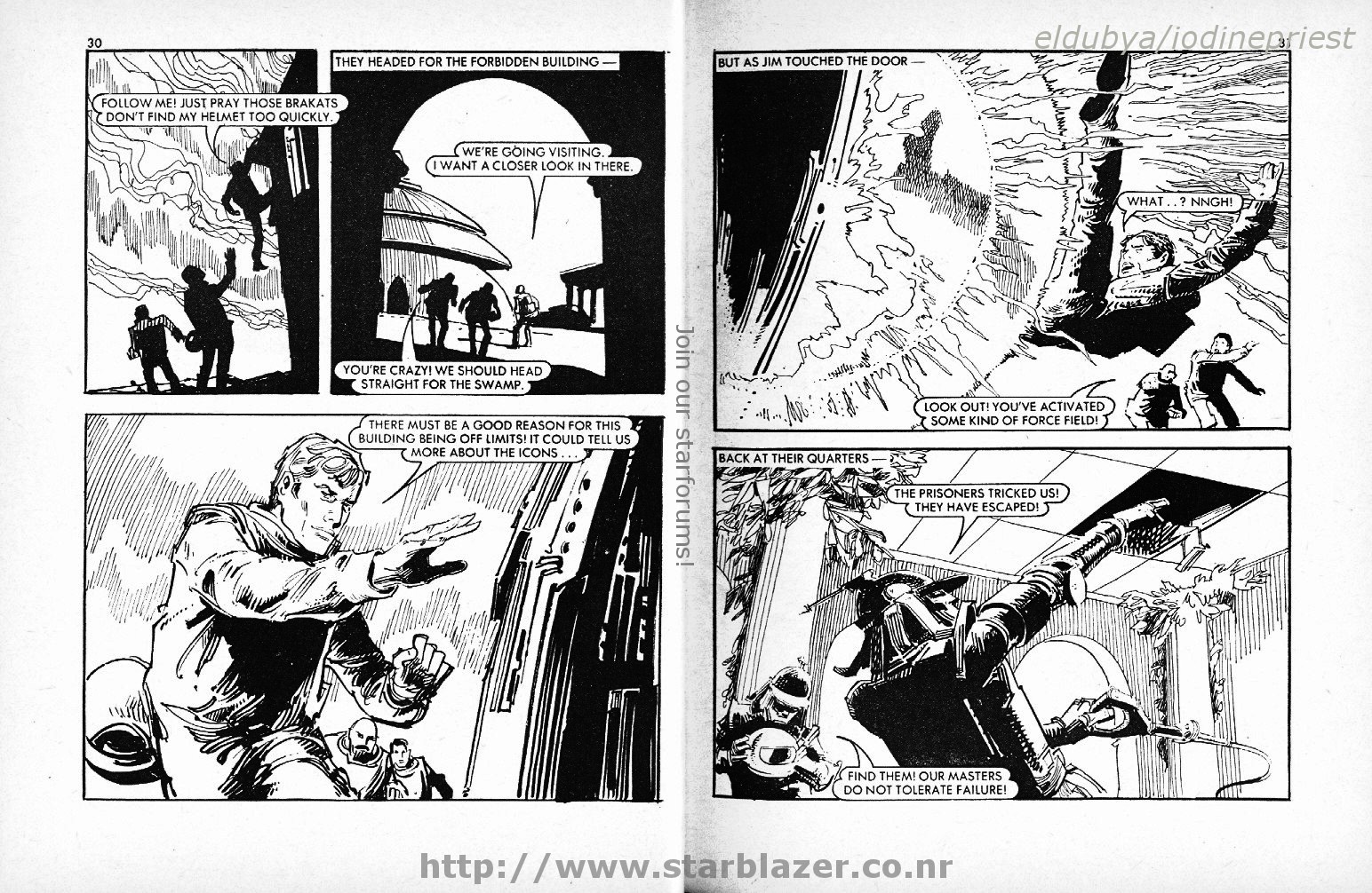 Read online Starblazer comic -  Issue #129 - 17
