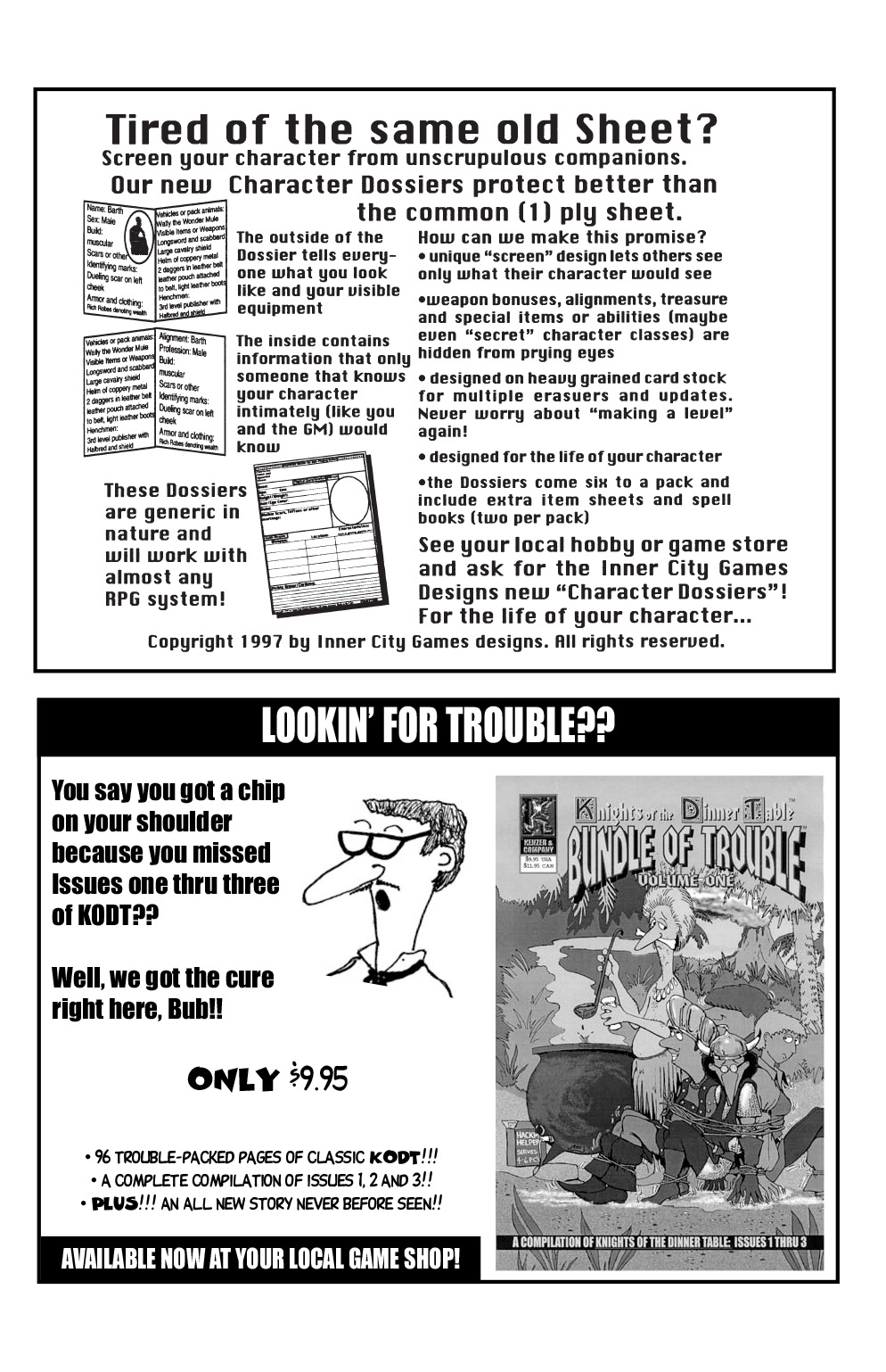 Read online Knights of the Dinner Table comic -  Issue #18 - 18