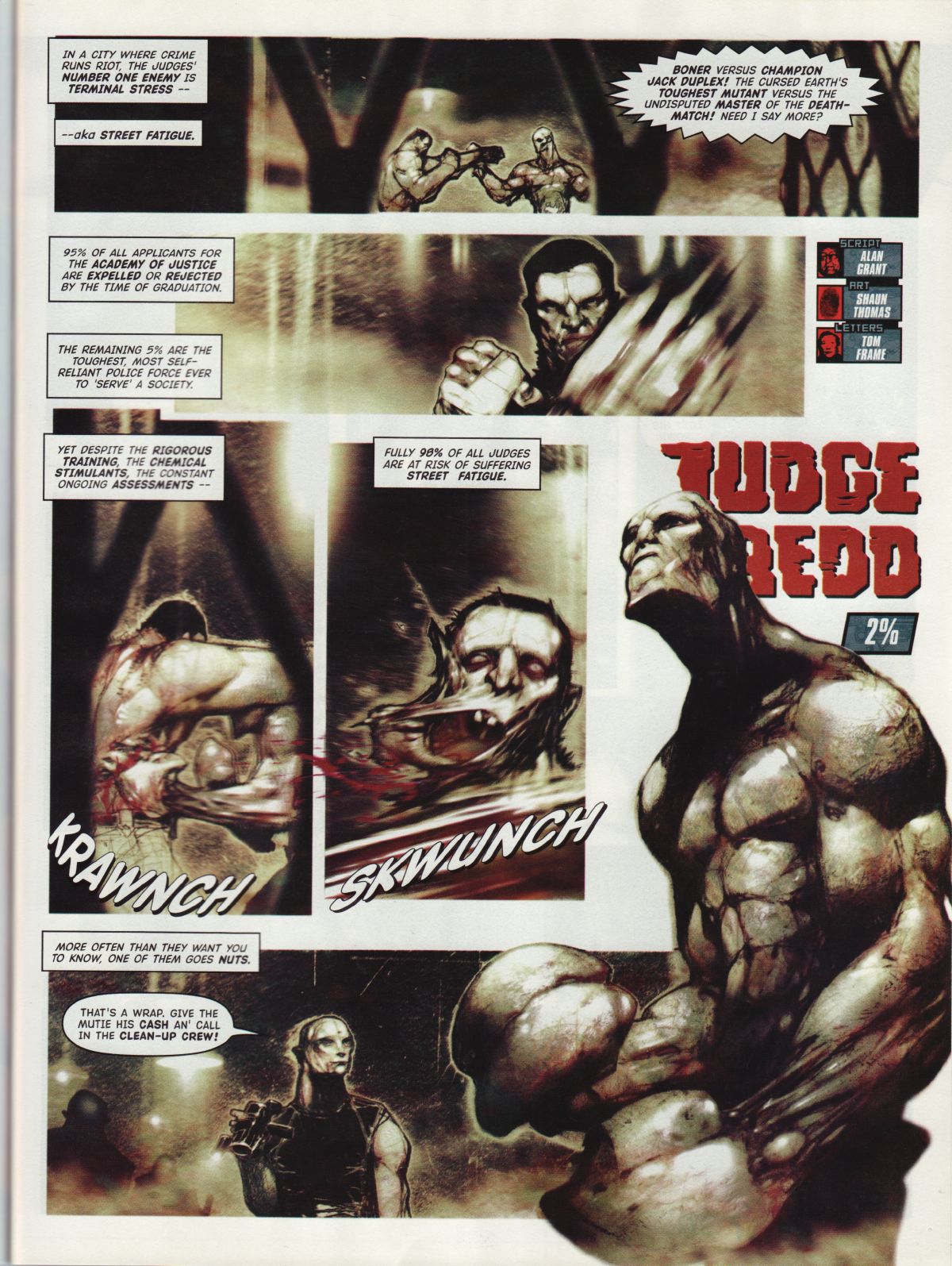 Read online Judge Dredd Megazine (Vol. 5) comic -  Issue #225 - 89