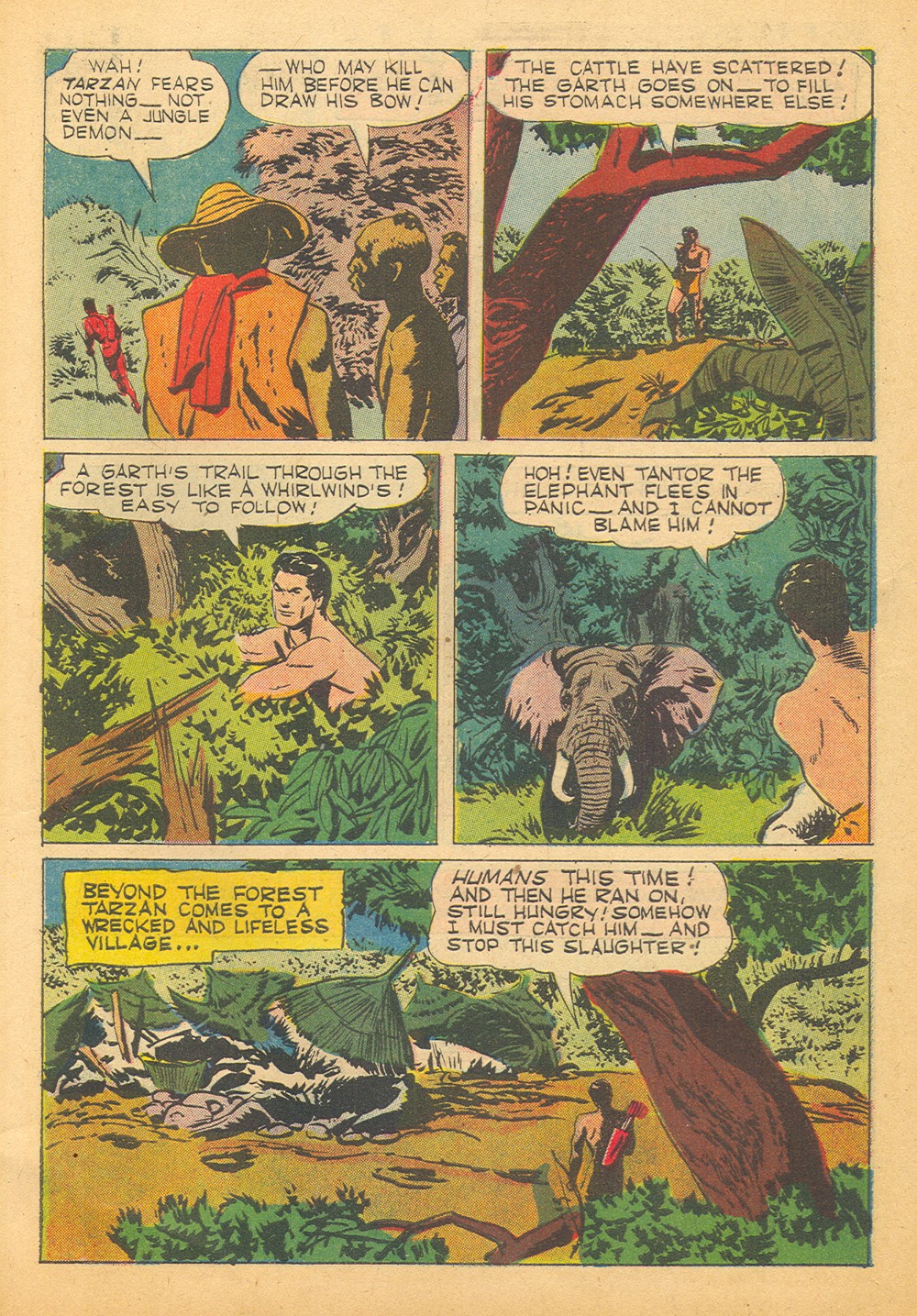 Read online Tarzan (1948) comic -  Issue #121 - 7