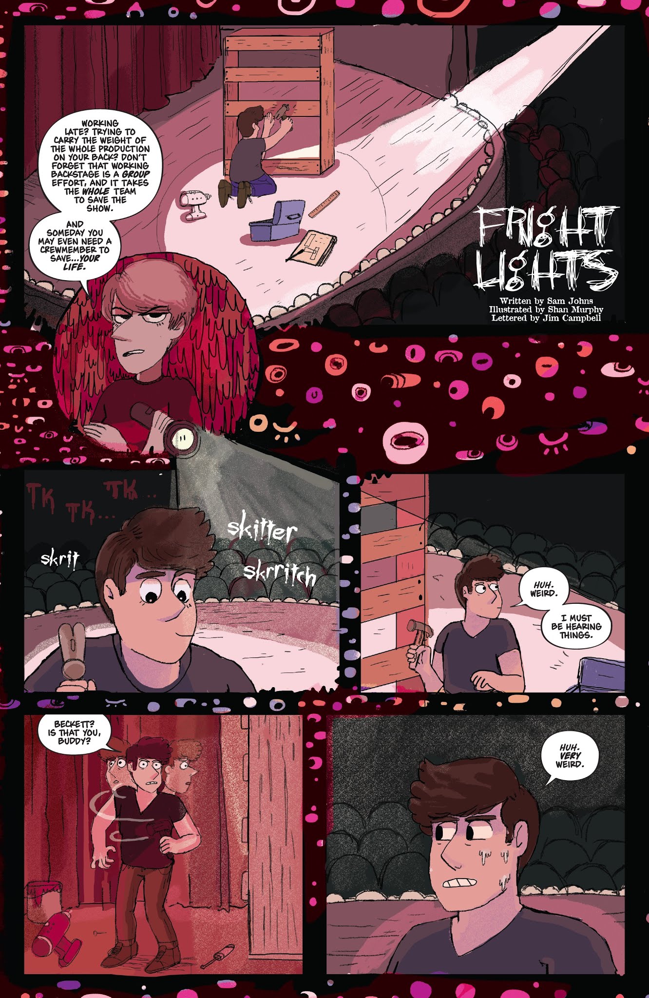 Read online The Backstagers Halloween Intermission comic -  Issue # Full - 35