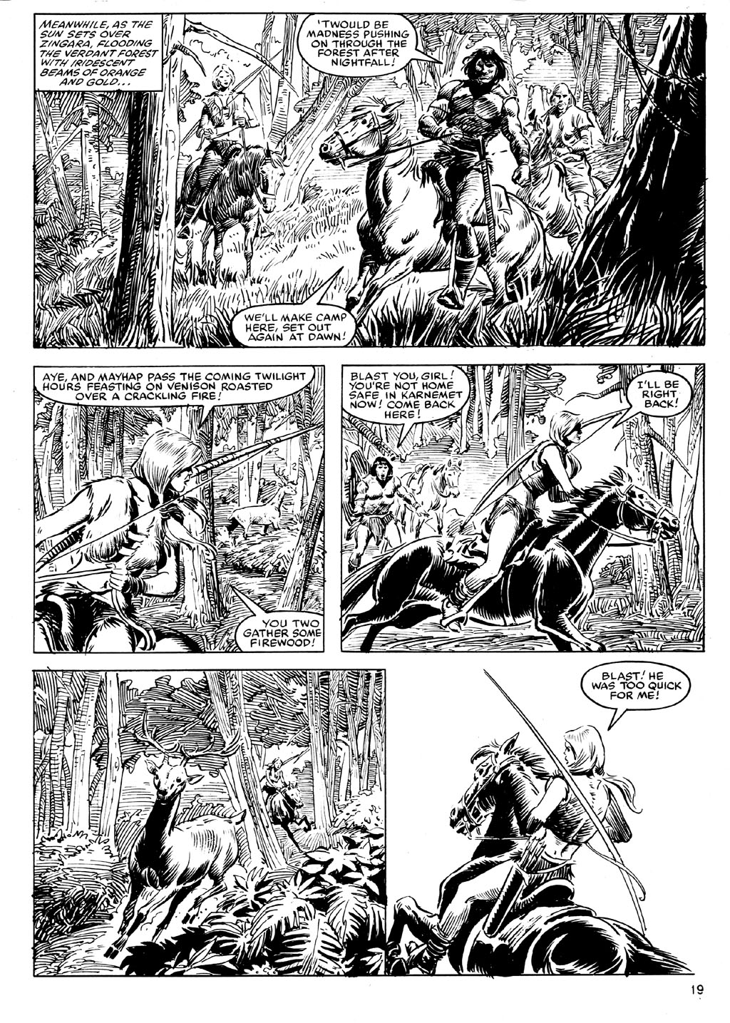 Read online The Savage Sword Of Conan comic -  Issue #92 - 18