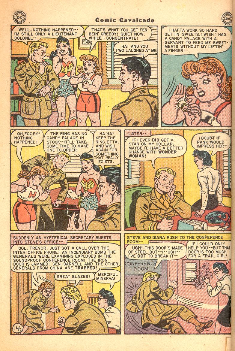 Read online Comic Cavalcade comic -  Issue #20 - 6