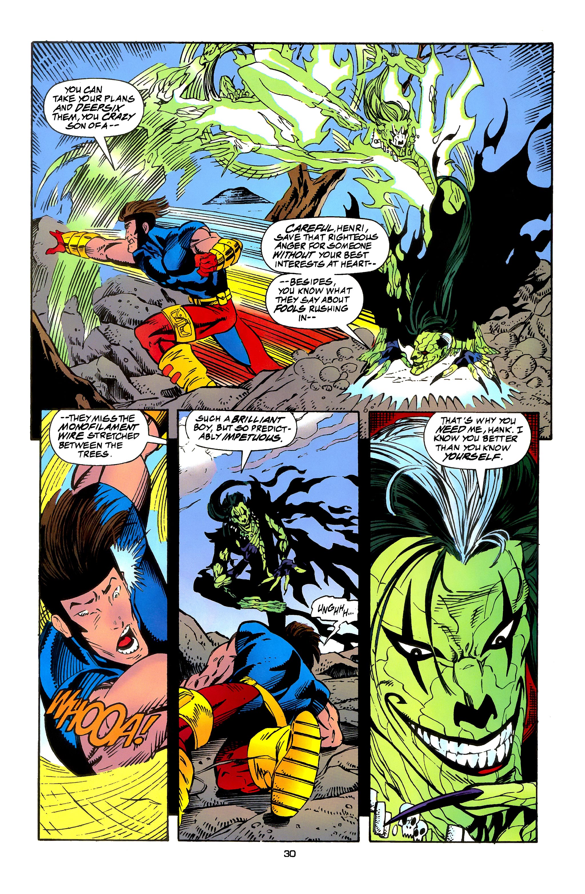 Read online X-Men 2099 comic -  Issue #16 - 24