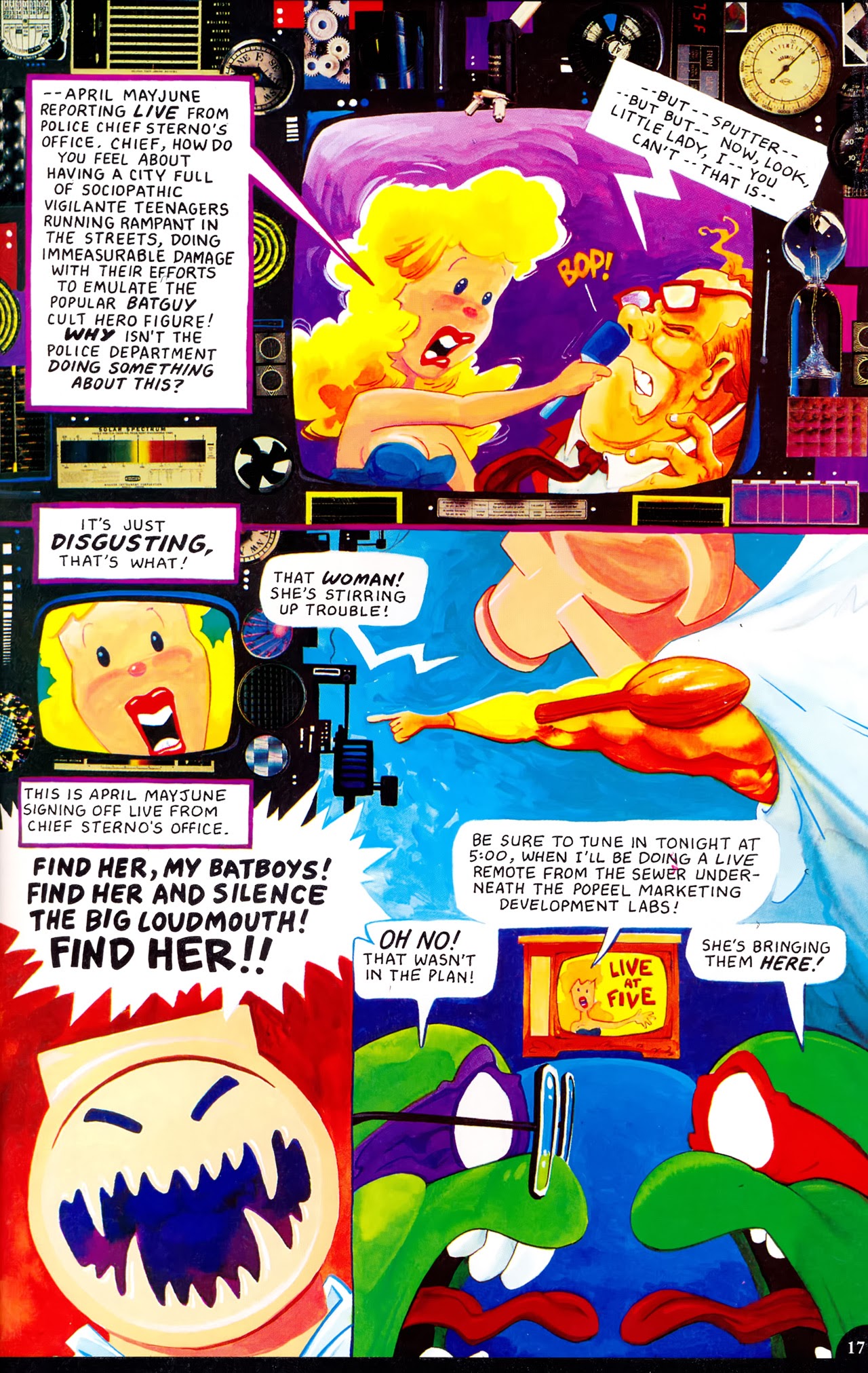 Read online Green-Grey Sponge-Suit Sushi Turtles comic -  Issue # Full - 19