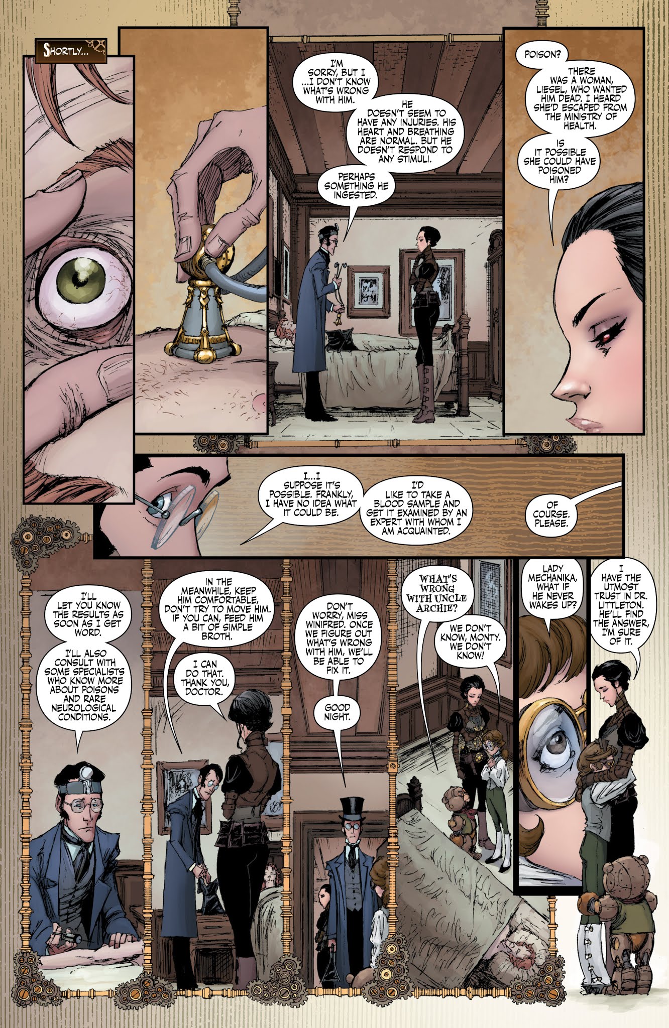 Read online Lady Mechanika: La Belle Dame Sans Merci comic -  Issue #2 - 22